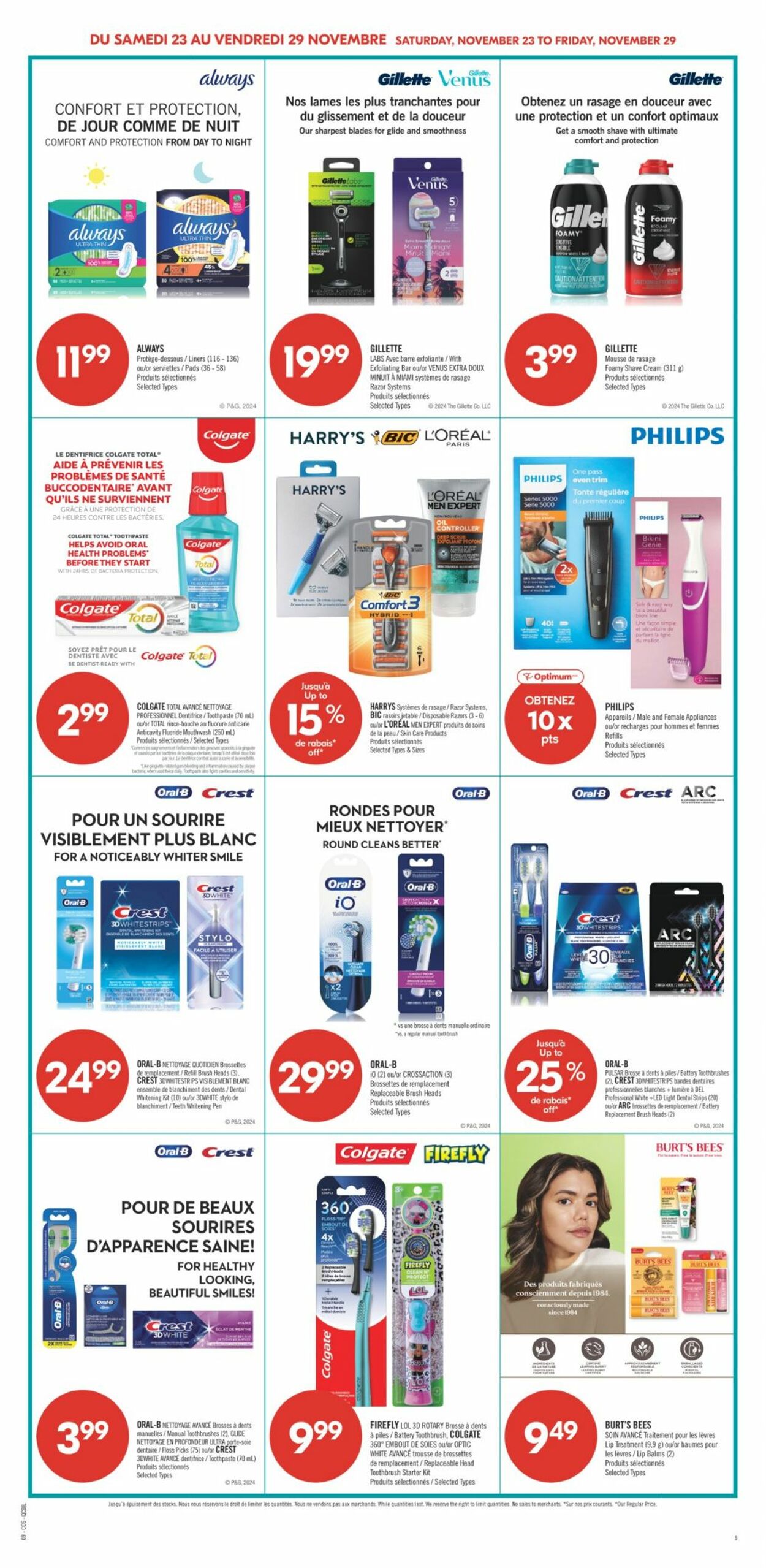 Flyer Pharmaprix 23.11.2024 - 28.11.2024