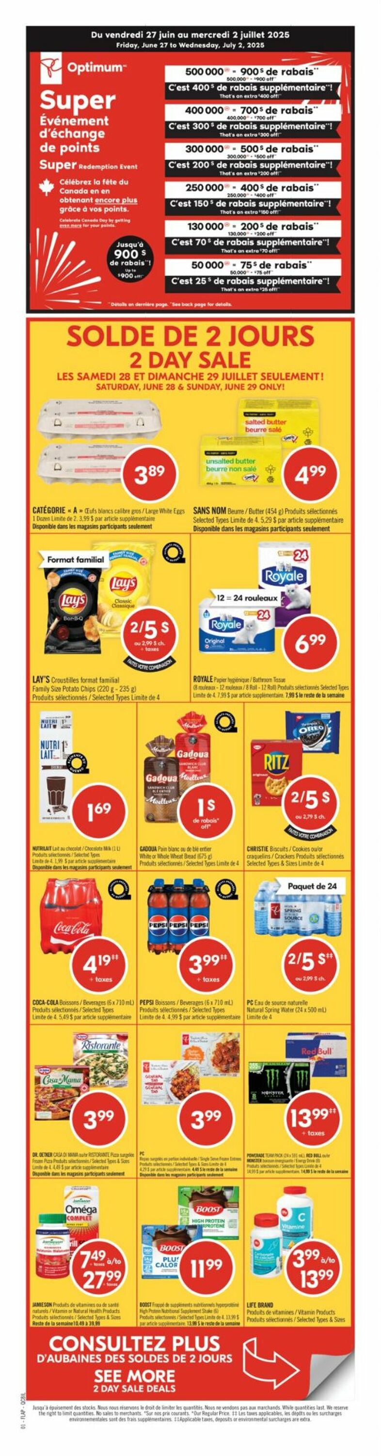 Flyer Pharmaprix 28.06.2025 - 03.07.2025