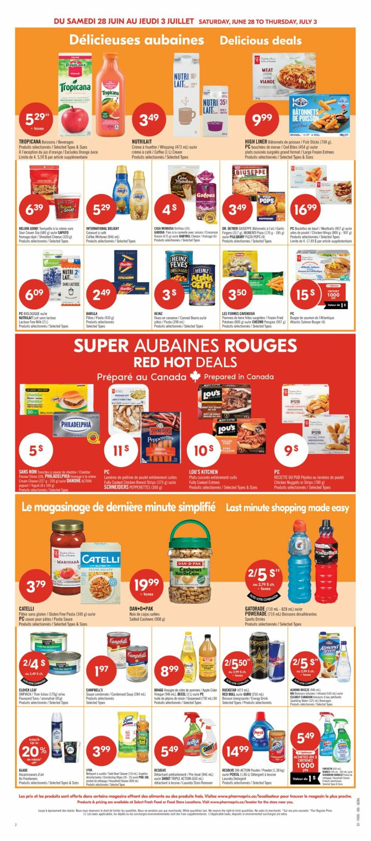 Flyer Pharmaprix 28.06.2025 - 03.07.2025