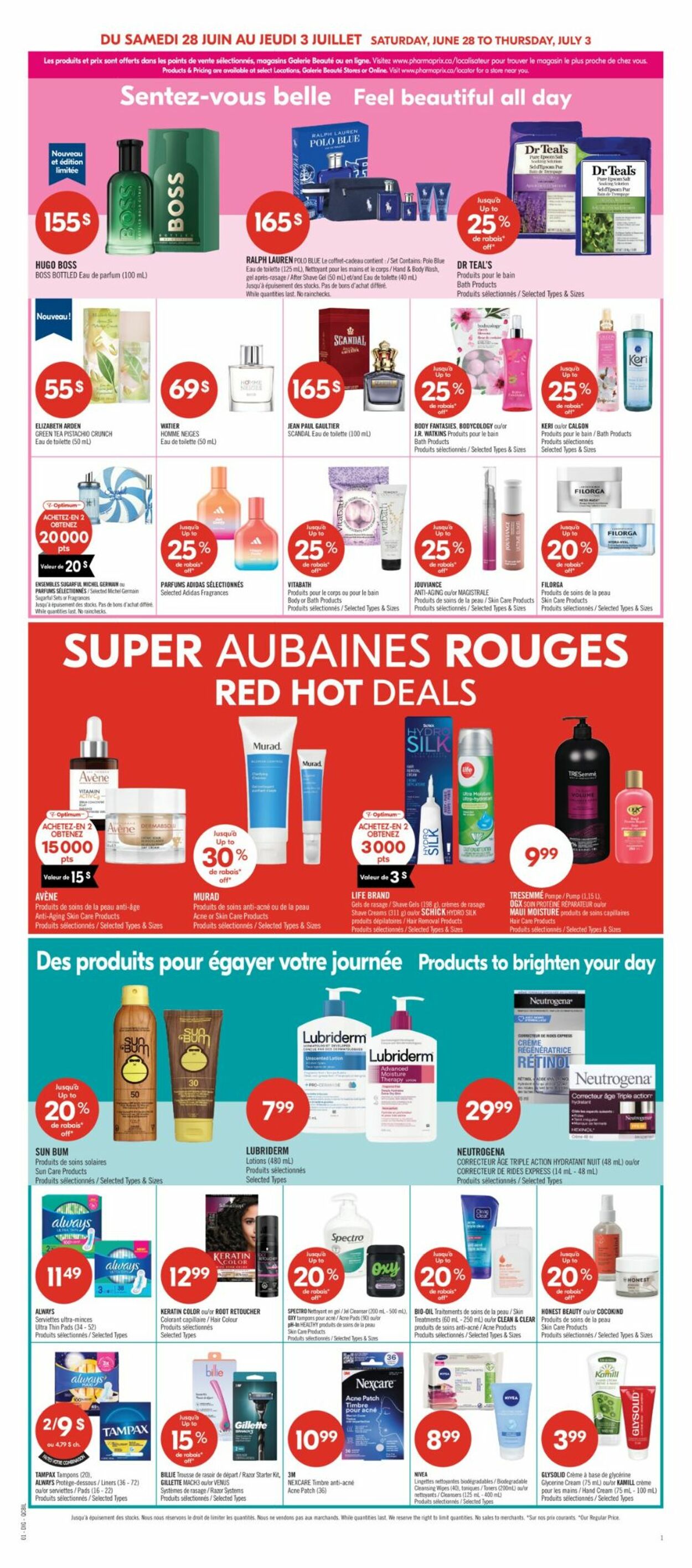 Flyer Pharmaprix 28.06.2025 - 03.07.2025