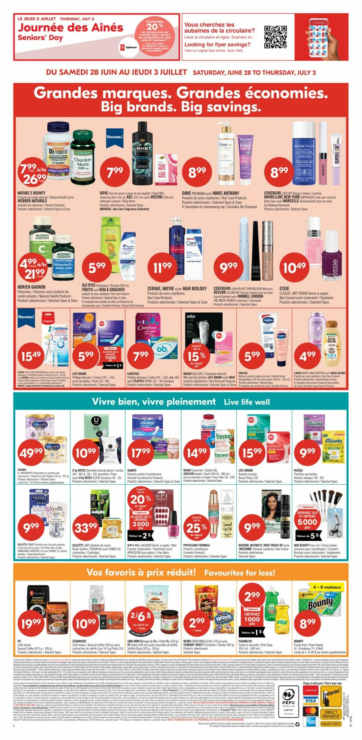 Flyer Pharmaprix 28.06.2025 - 03.07.2025