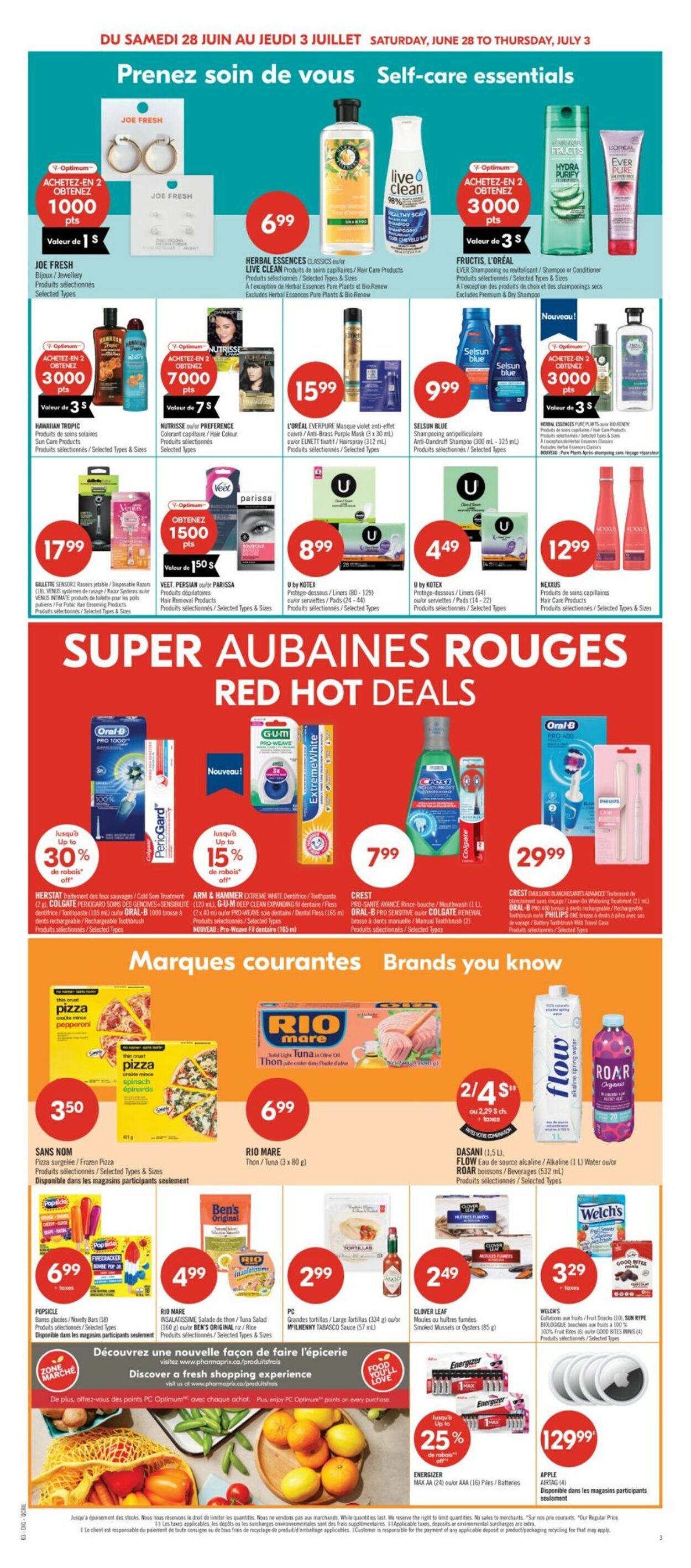 Flyer Pharmaprix 28.06.2025 - 03.07.2025