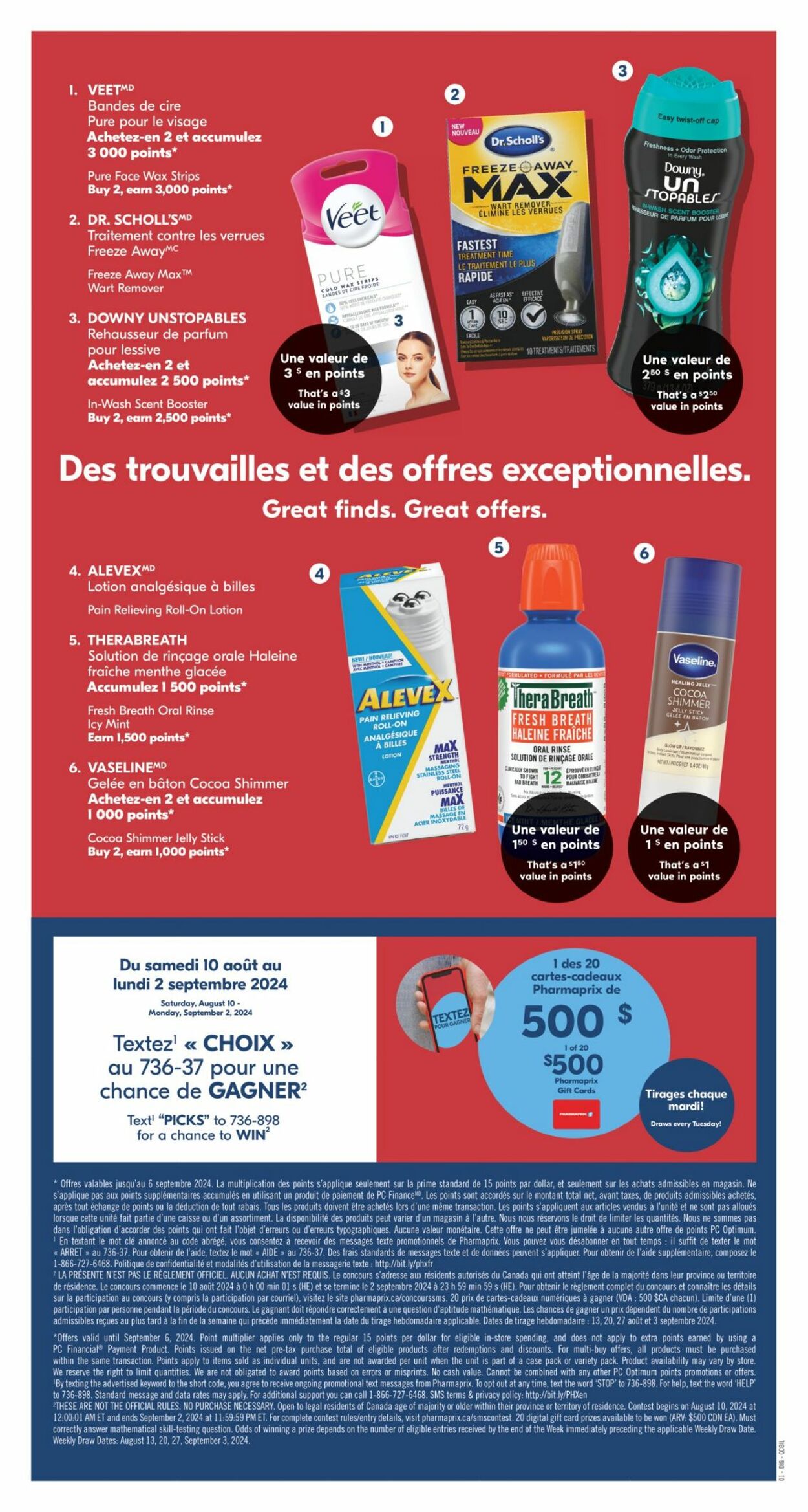 Flyer Pharmaprix 31.08.2024 - 05.09.2024