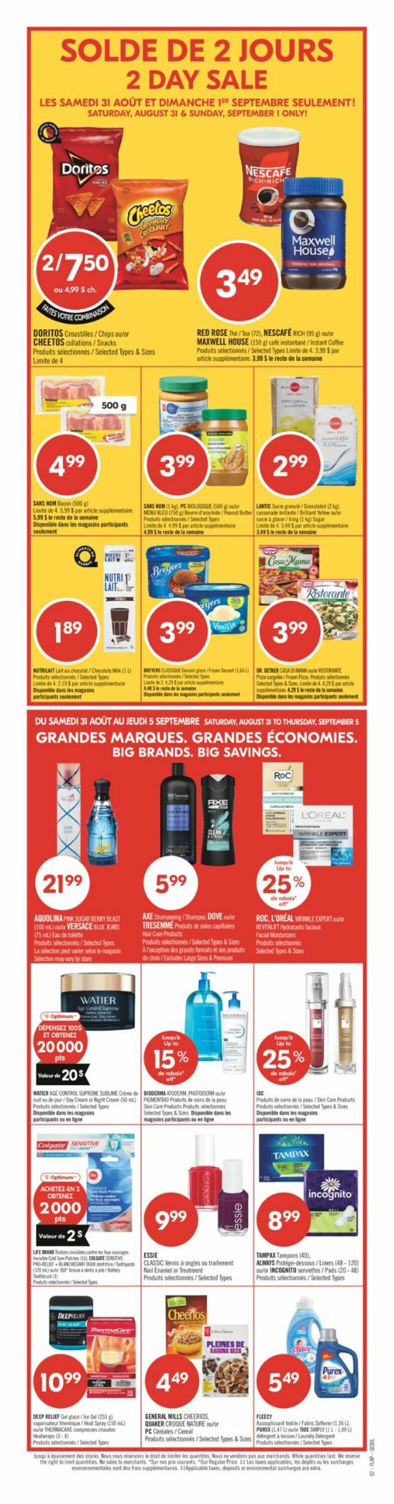 Flyer Pharmaprix 31.08.2024 - 05.09.2024