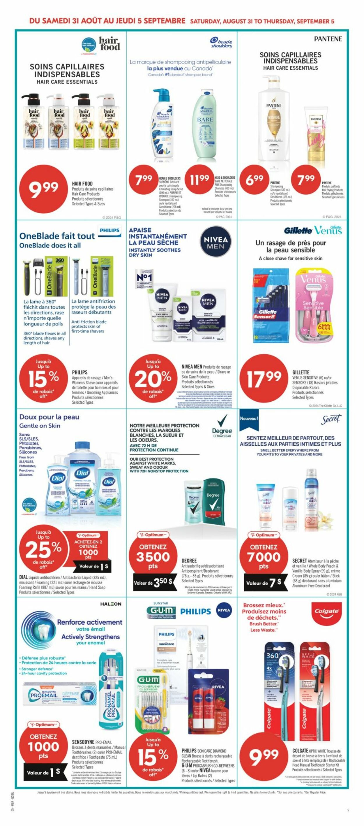 Flyer Pharmaprix 31.08.2024 - 05.09.2024