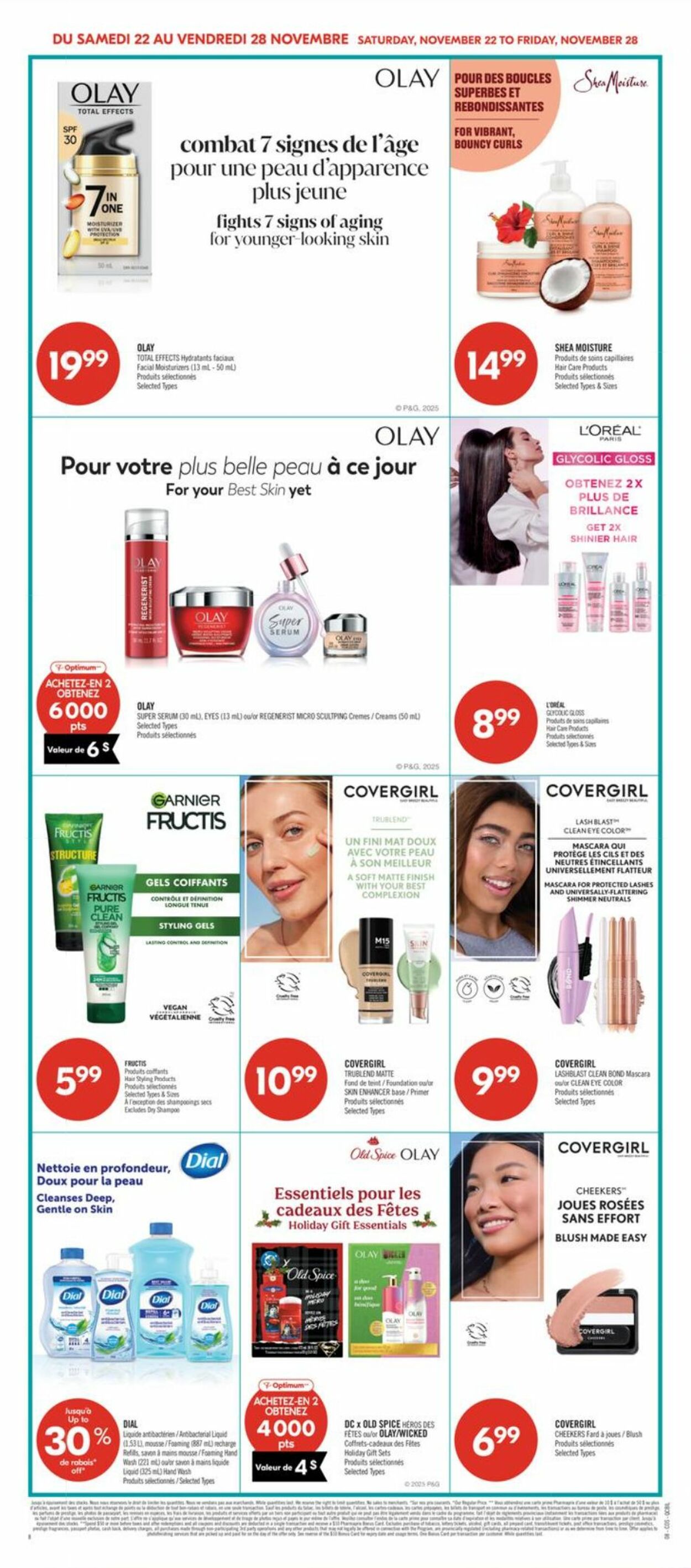Flyer Pharmaprix 22.11.2025 - 28.11.2025