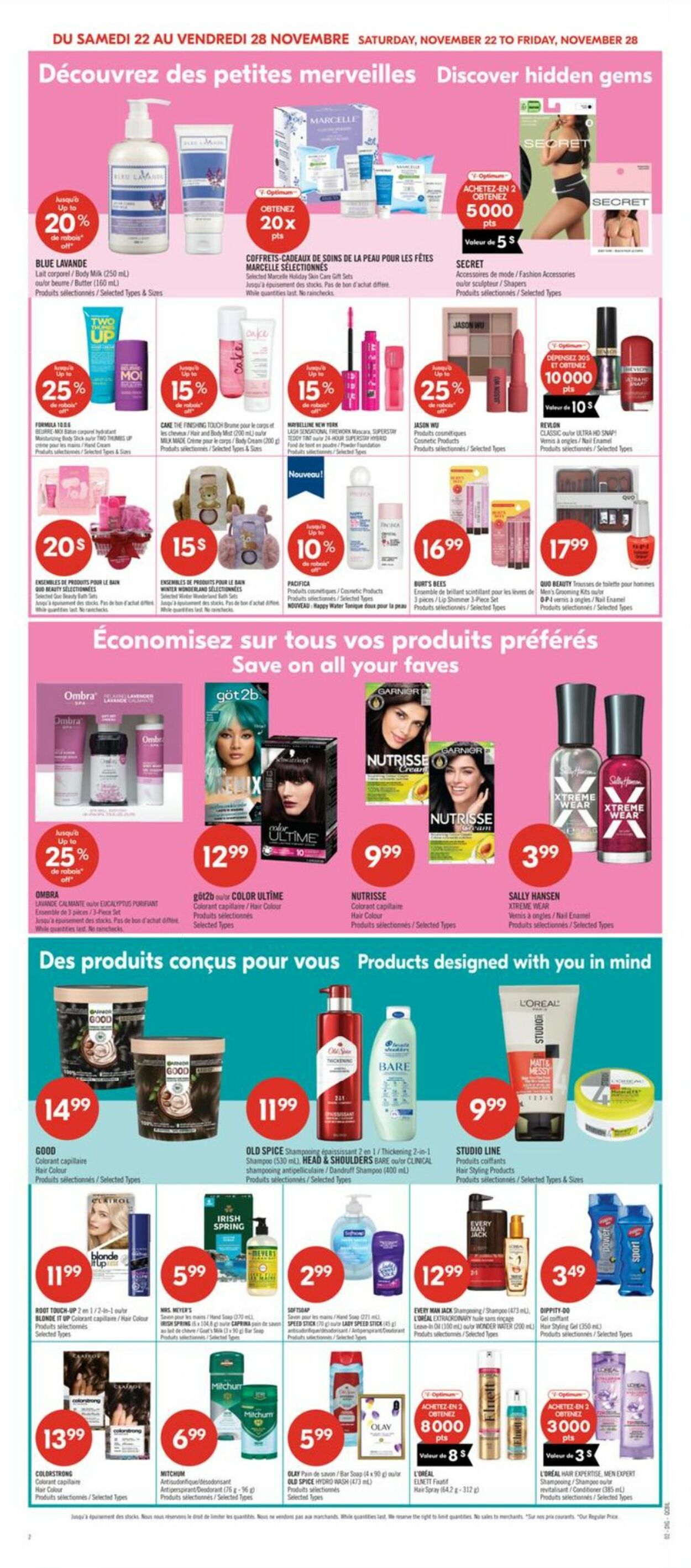 Flyer Pharmaprix 22.11.2025 - 28.11.2025
