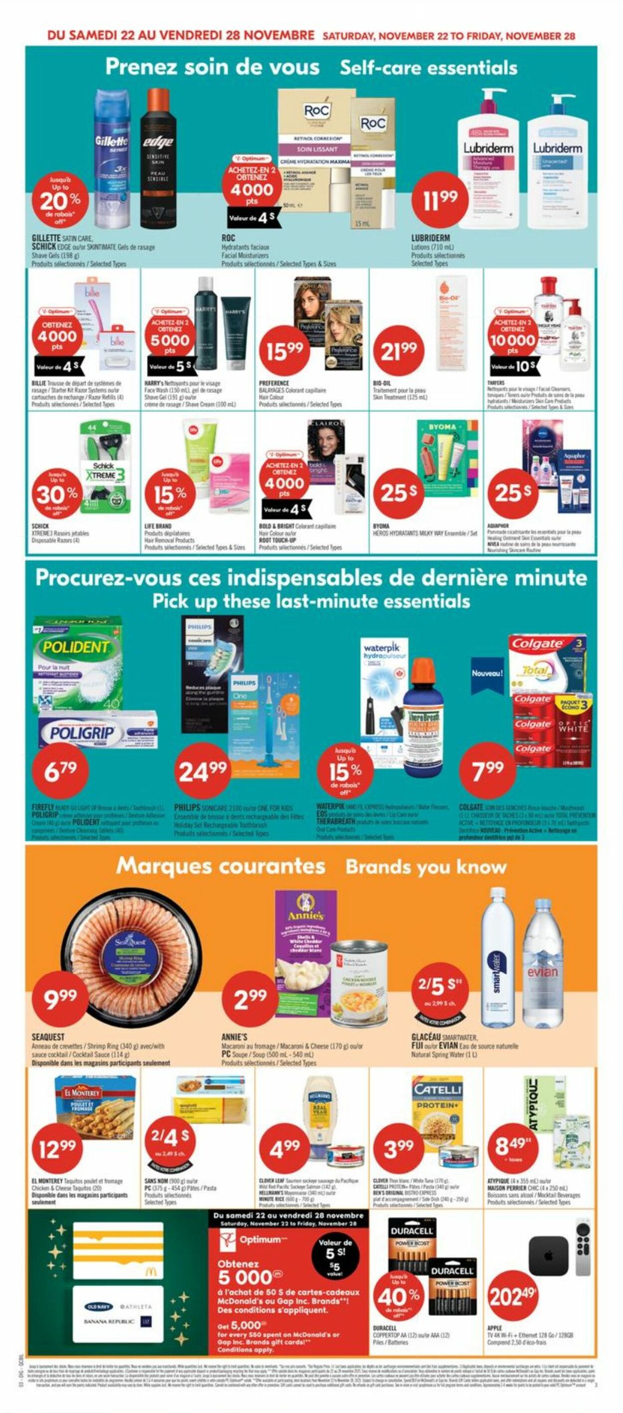Flyer Pharmaprix 22.11.2025 - 28.11.2025
