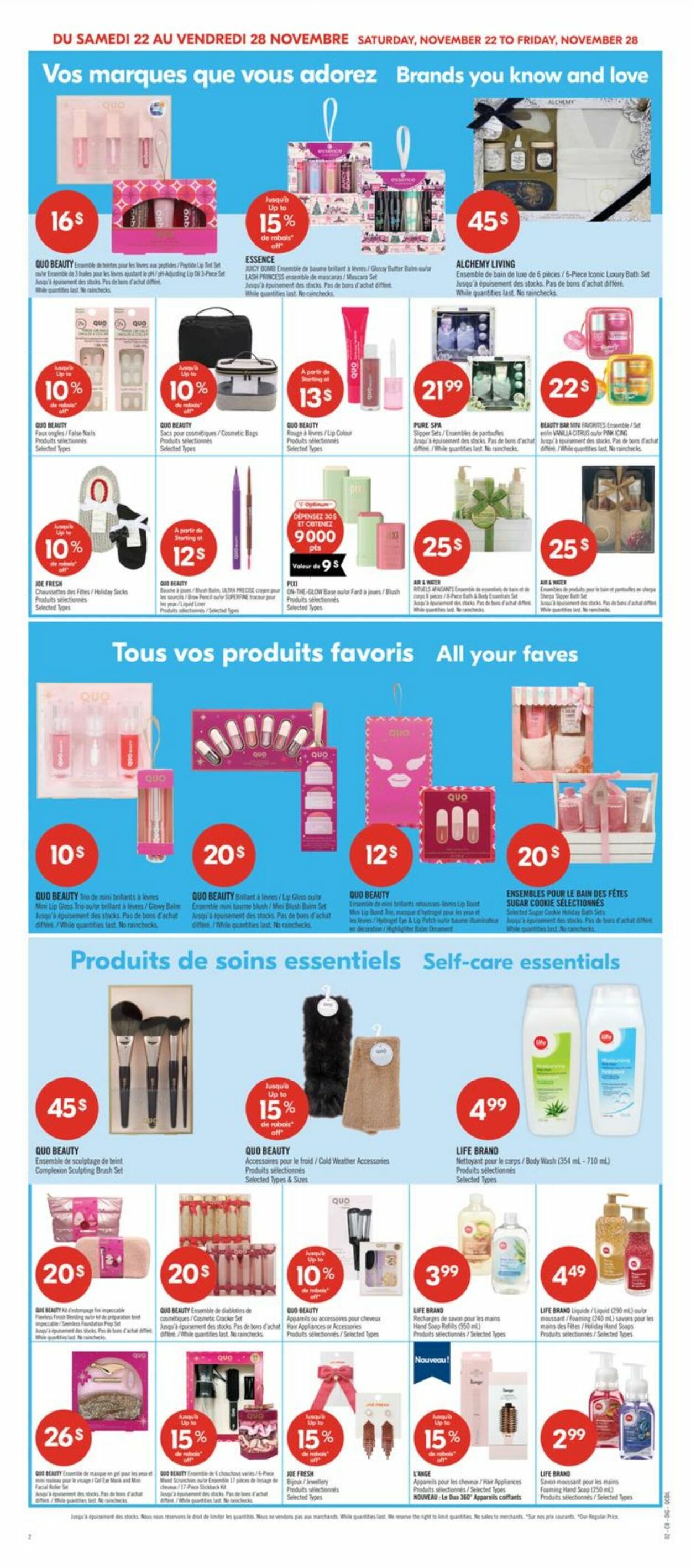 Flyer Pharmaprix 22.11.2025 - 28.11.2025