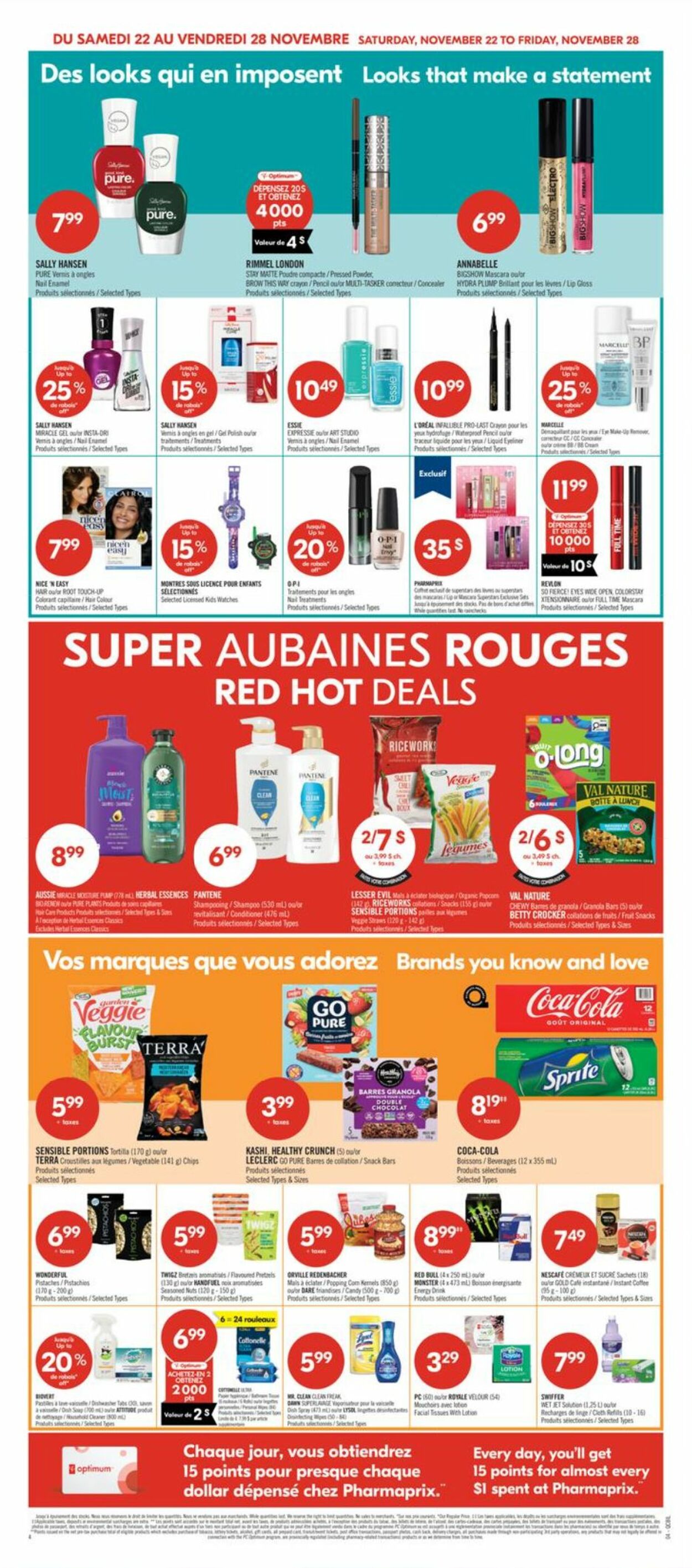 Flyer Pharmaprix 22.11.2025 - 28.11.2025