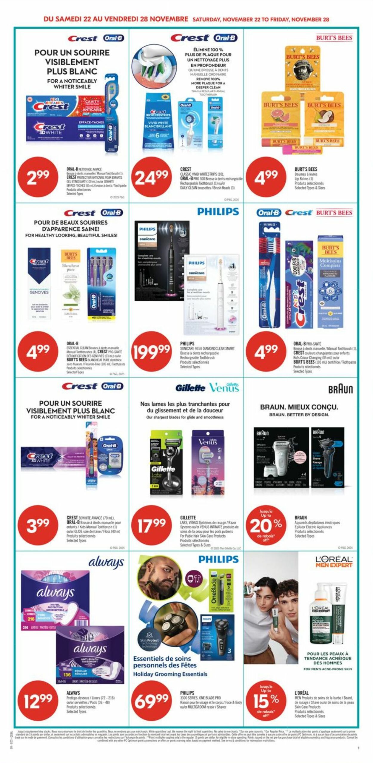 Flyer Pharmaprix 22.11.2025 - 28.11.2025