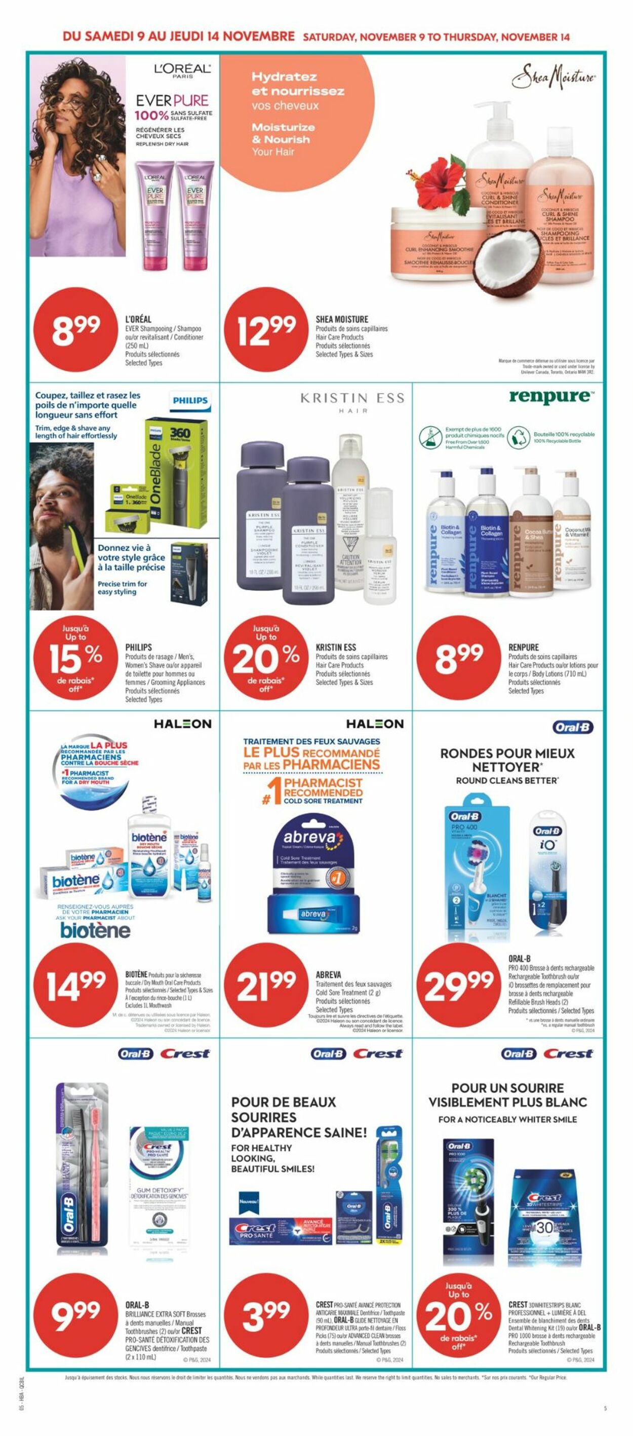 Flyer Pharmaprix 09.11.2024 - 14.11.2024