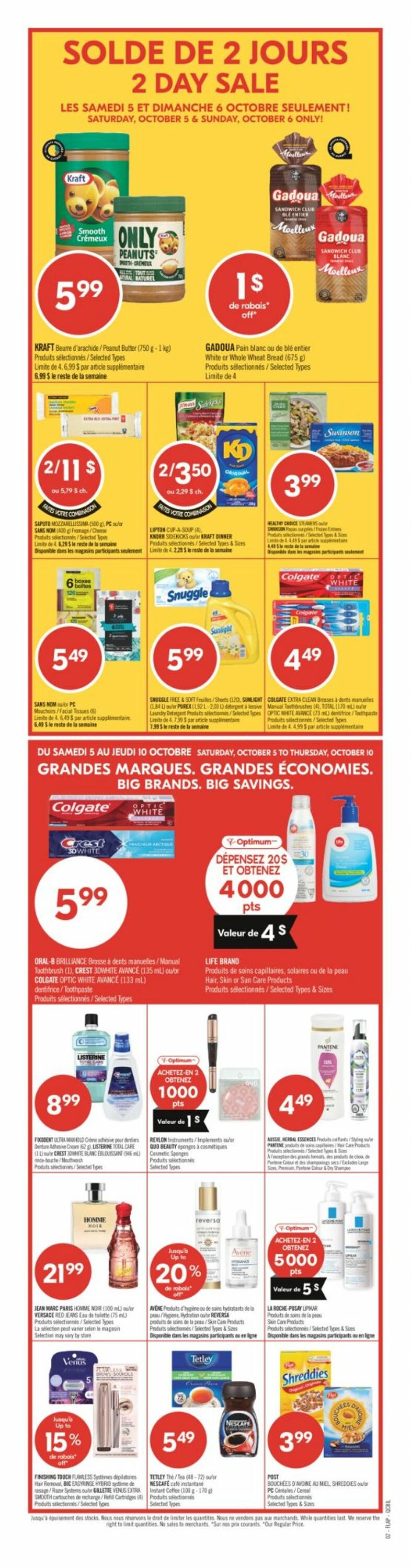 Flyer Pharmaprix 05.10.2024 - 10.10.2024