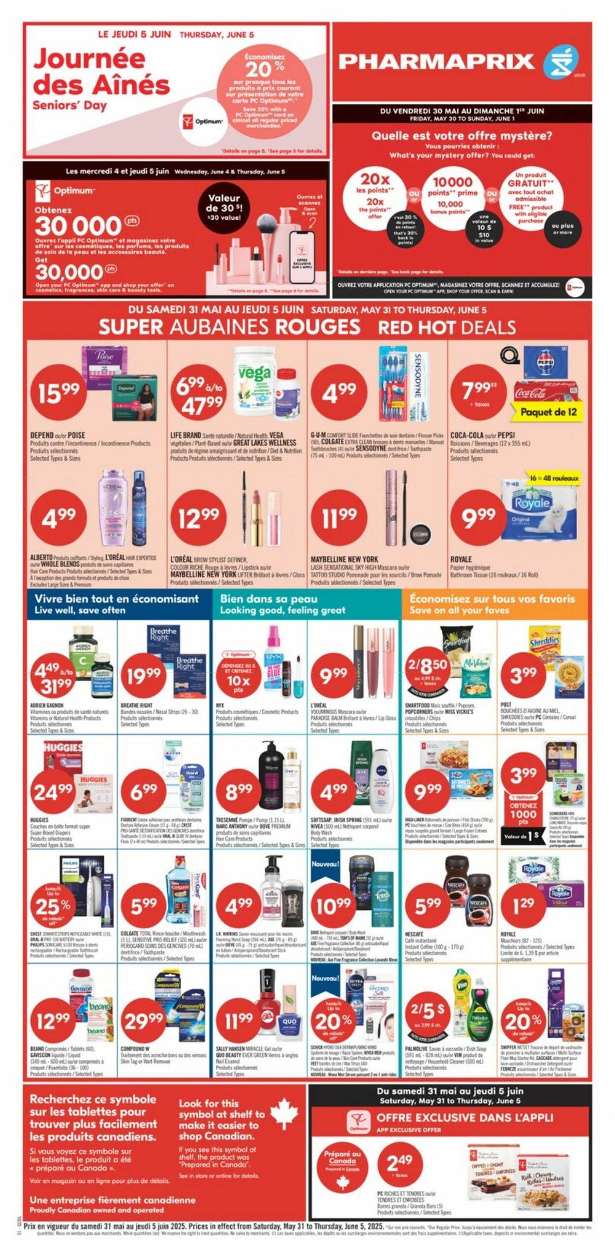 Flyer Pharmaprix 31.05.2025 - 05.06.2025