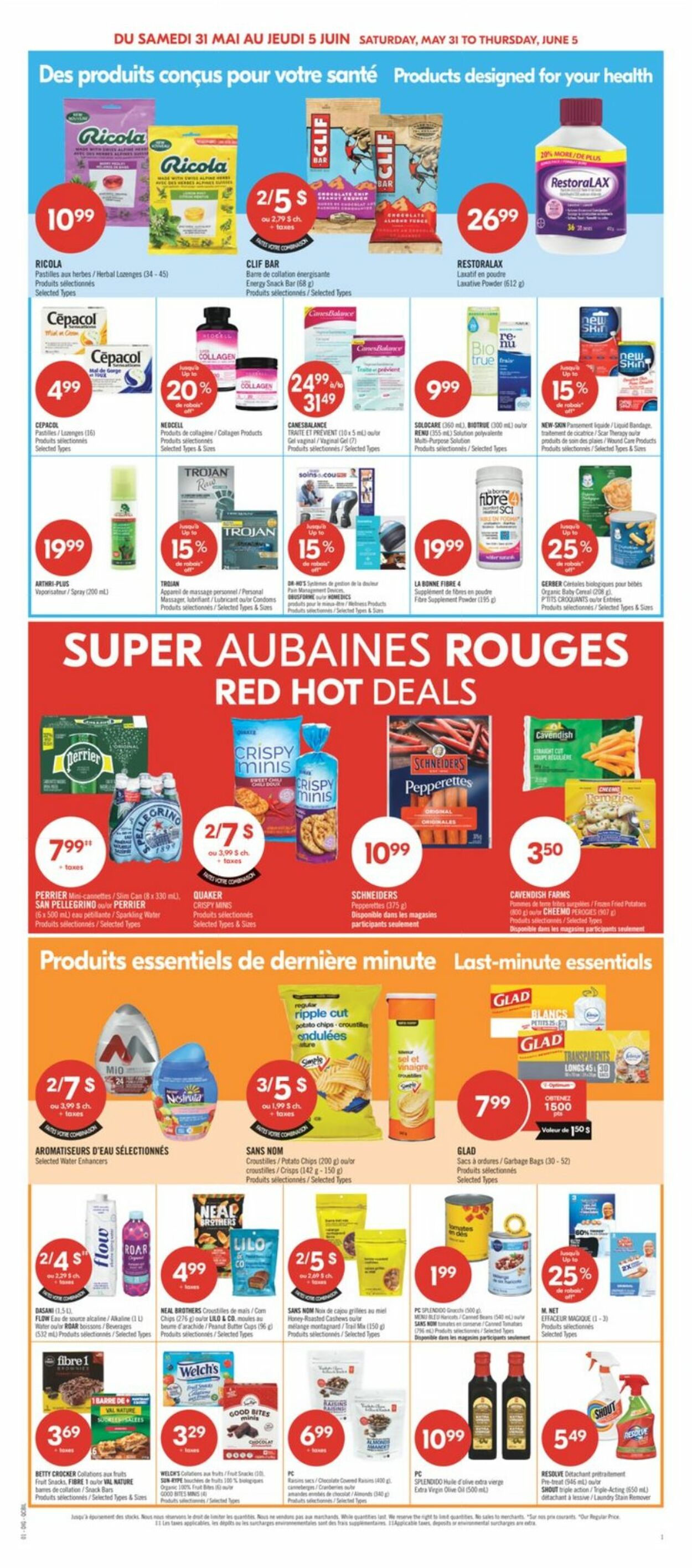 Flyer Pharmaprix 31.05.2025 - 05.06.2025