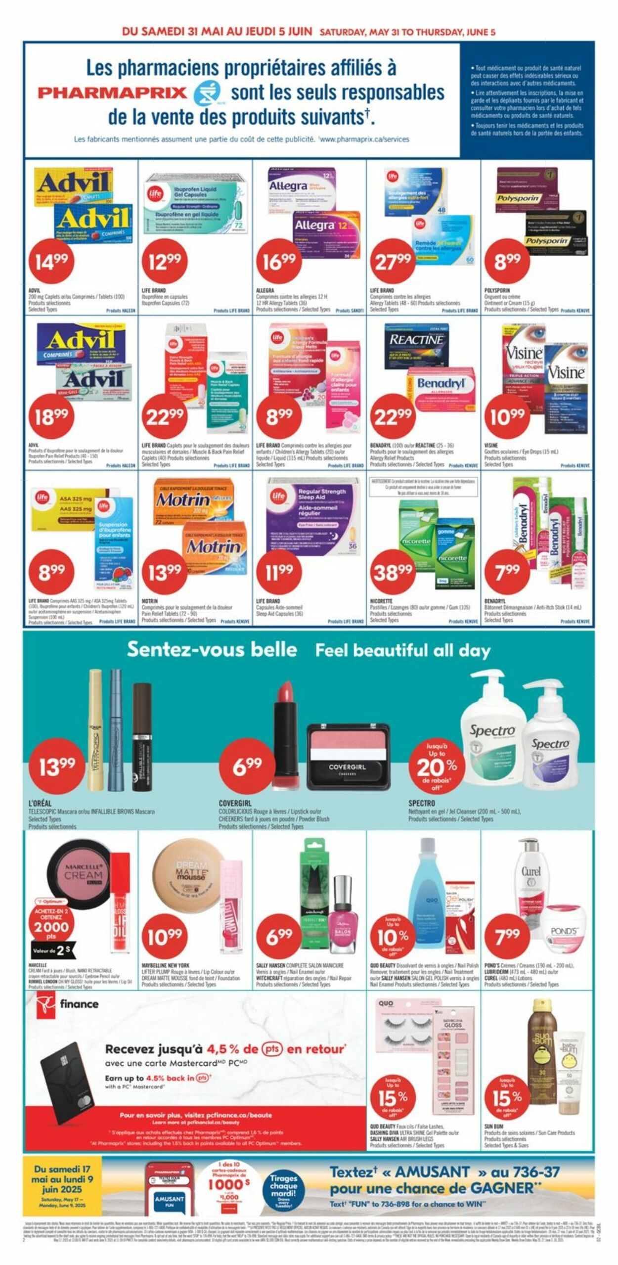 Flyer Pharmaprix 31.05.2025 - 05.06.2025