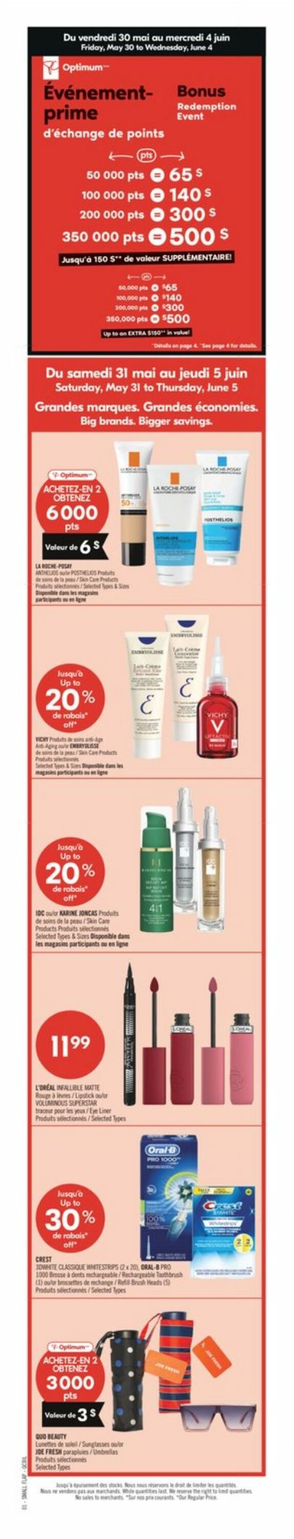 Flyer Pharmaprix 31.05.2025 - 05.06.2025