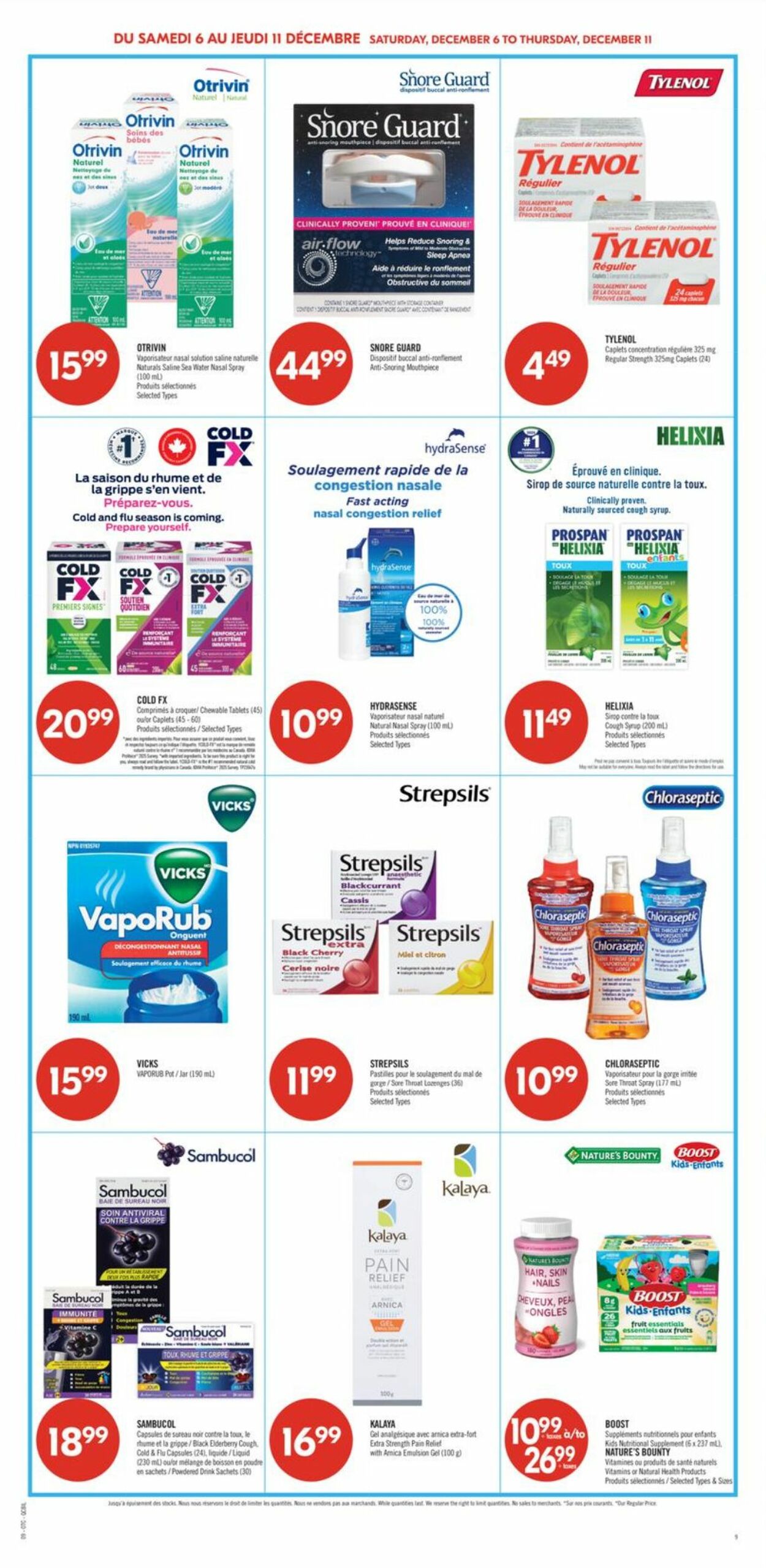 Flyer Pharmaprix 06.12.2025 - 11.12.2025
