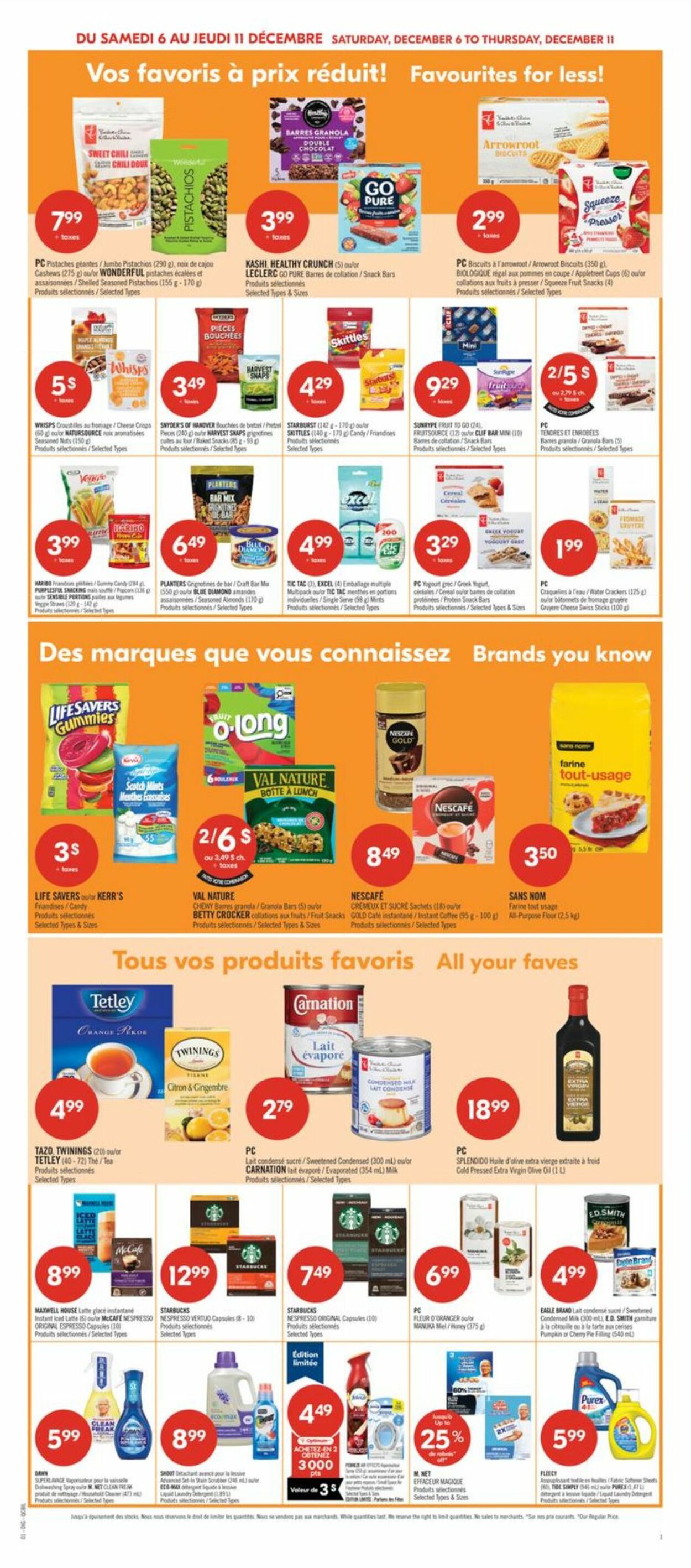 Flyer Pharmaprix 06.12.2025 - 11.12.2025