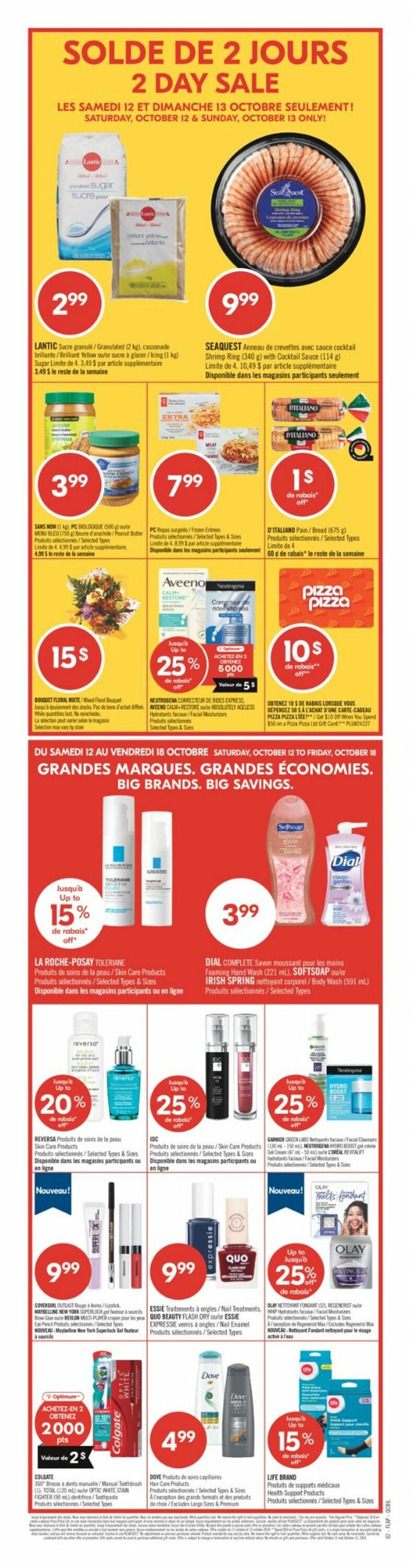 Flyer Pharmaprix 12.10.2024 - 17.10.2024