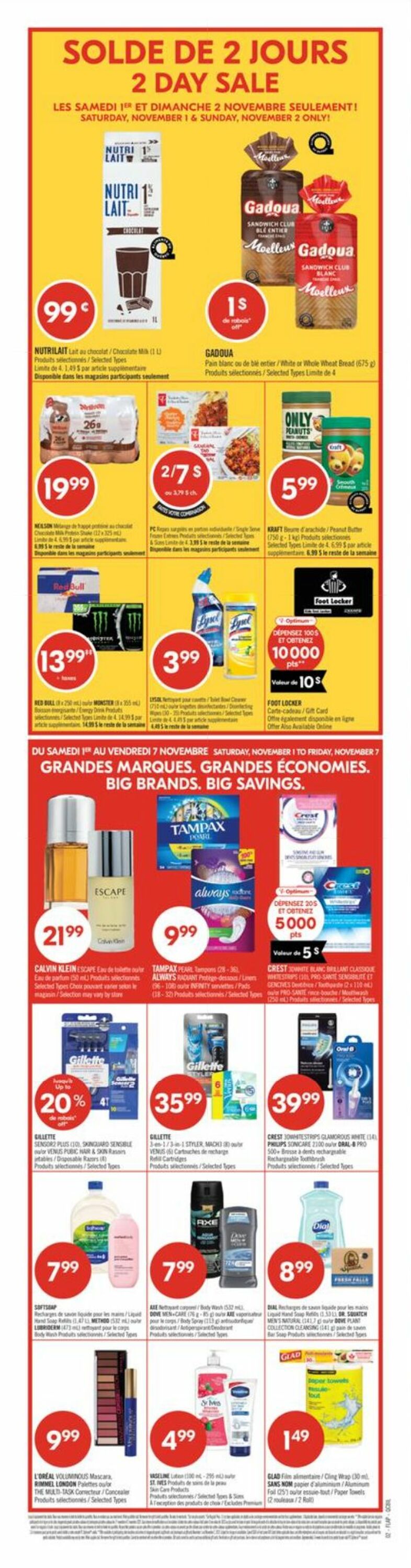 Flyer Pharmaprix 01.11.2025 - 07.11.2025