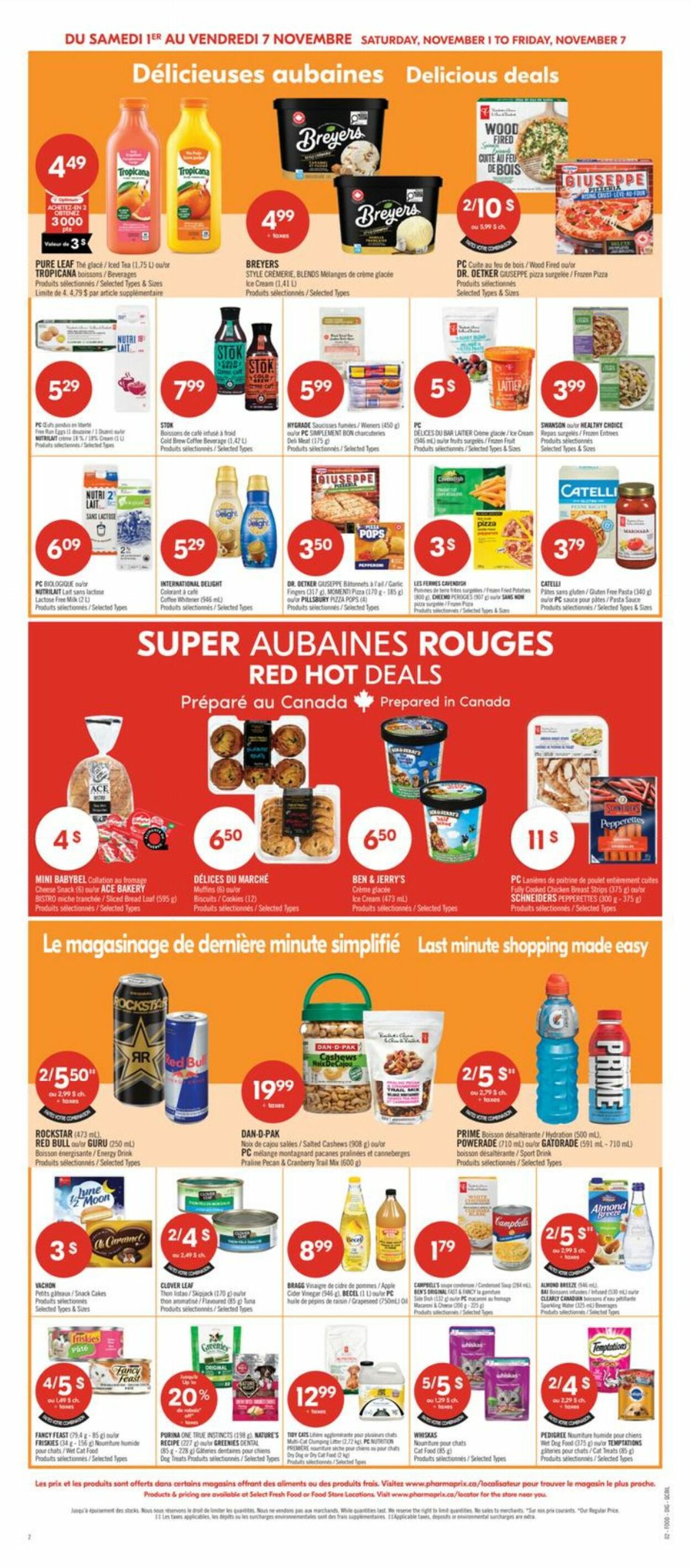 Flyer Pharmaprix 01.11.2025 - 07.11.2025