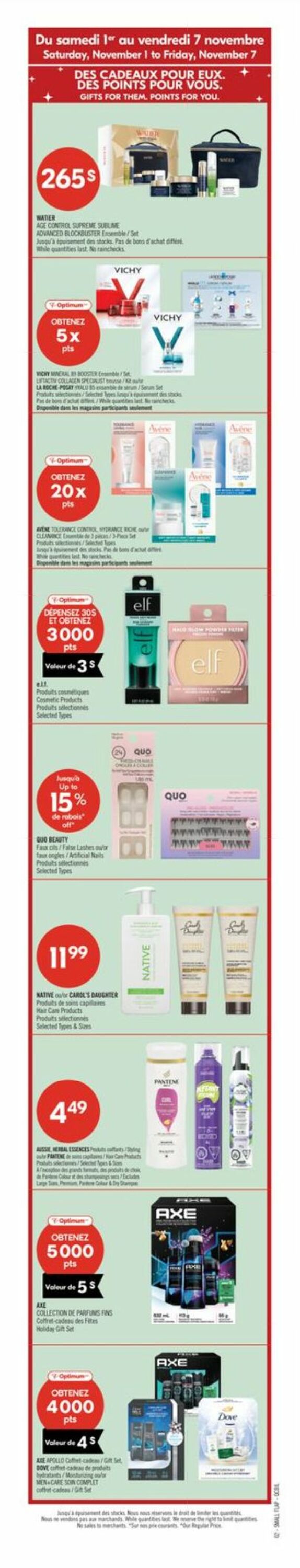Flyer Pharmaprix 01.11.2025 - 07.11.2025