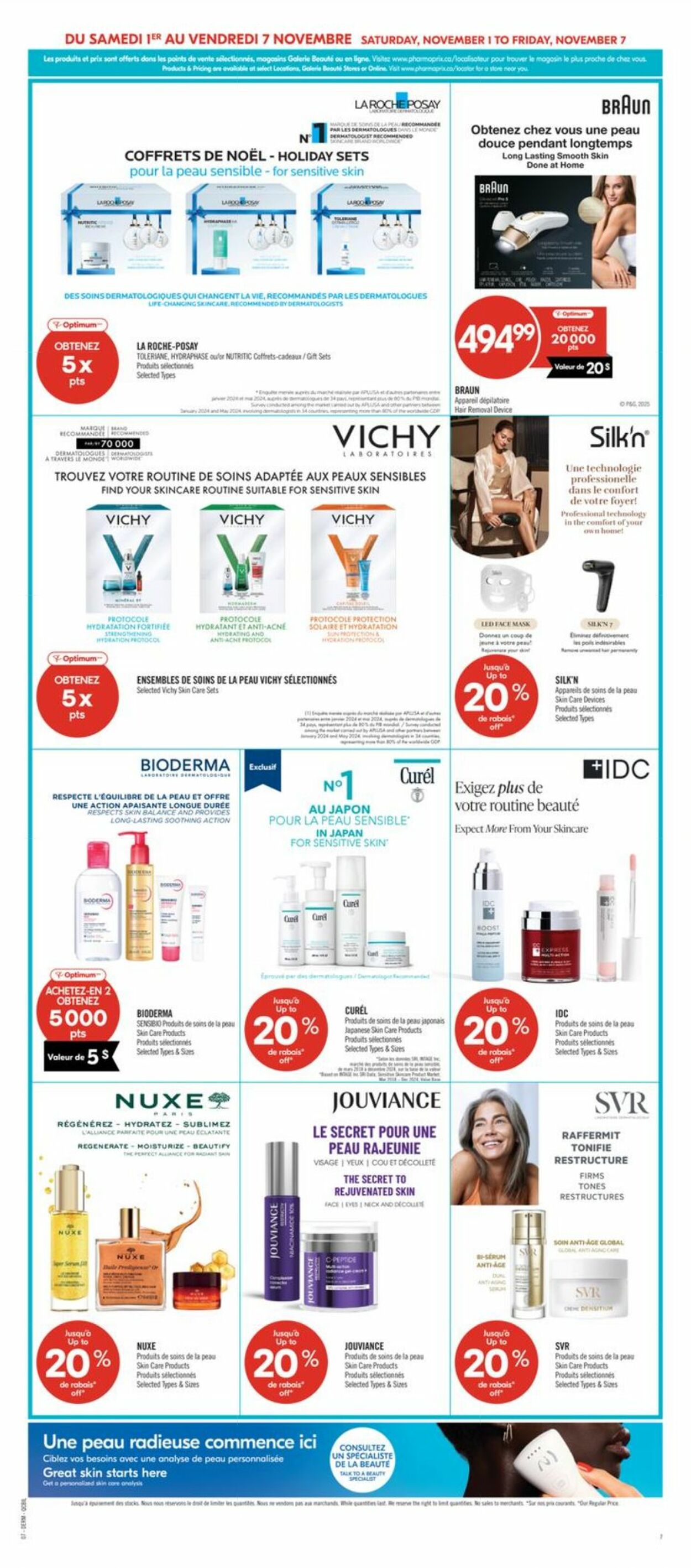 Flyer Pharmaprix 01.11.2025 - 07.11.2025