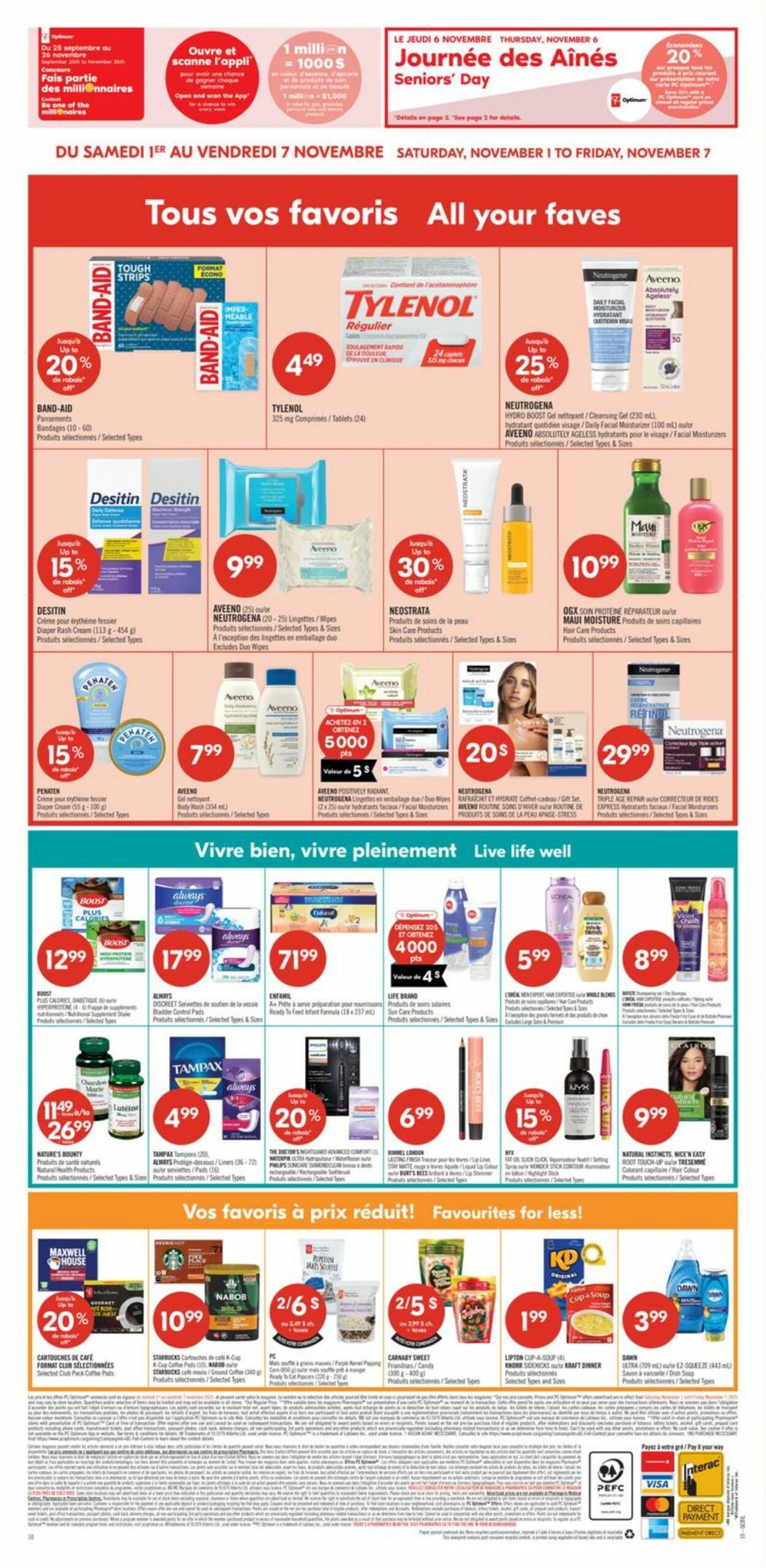 Flyer Pharmaprix 01.11.2025 - 07.11.2025