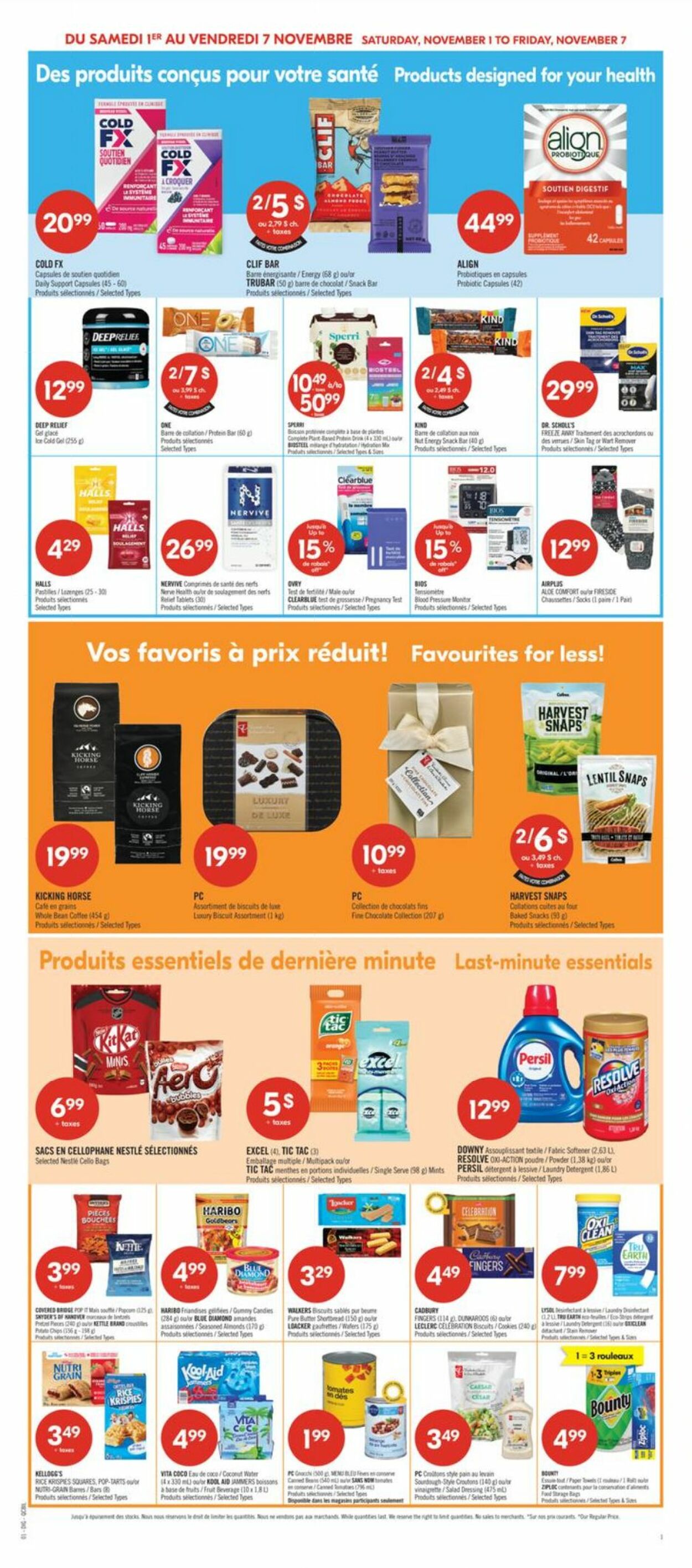 Flyer Pharmaprix 01.11.2025 - 07.11.2025