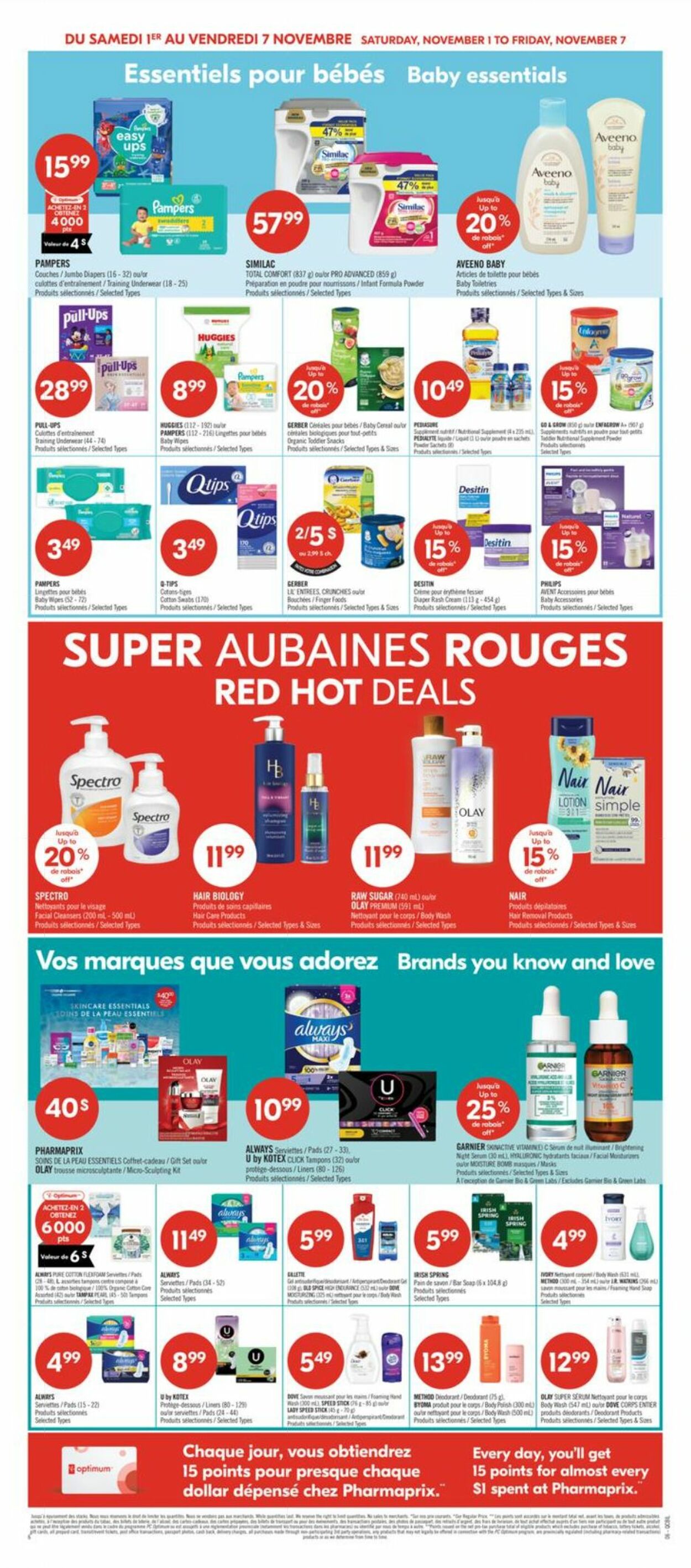 Flyer Pharmaprix 01.11.2025 - 07.11.2025