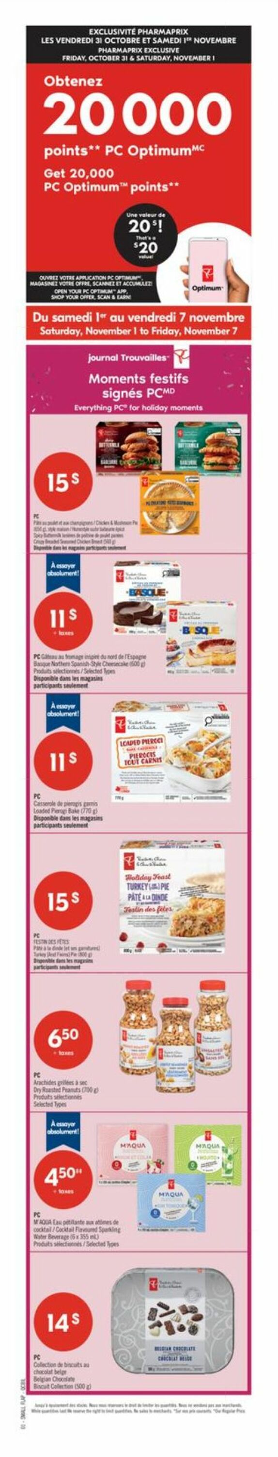 Flyer Pharmaprix 01.11.2025 - 07.11.2025