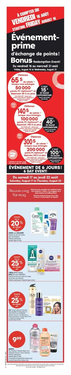 Flyer Pharmaprix 20.07.2024 - 25.07.2024