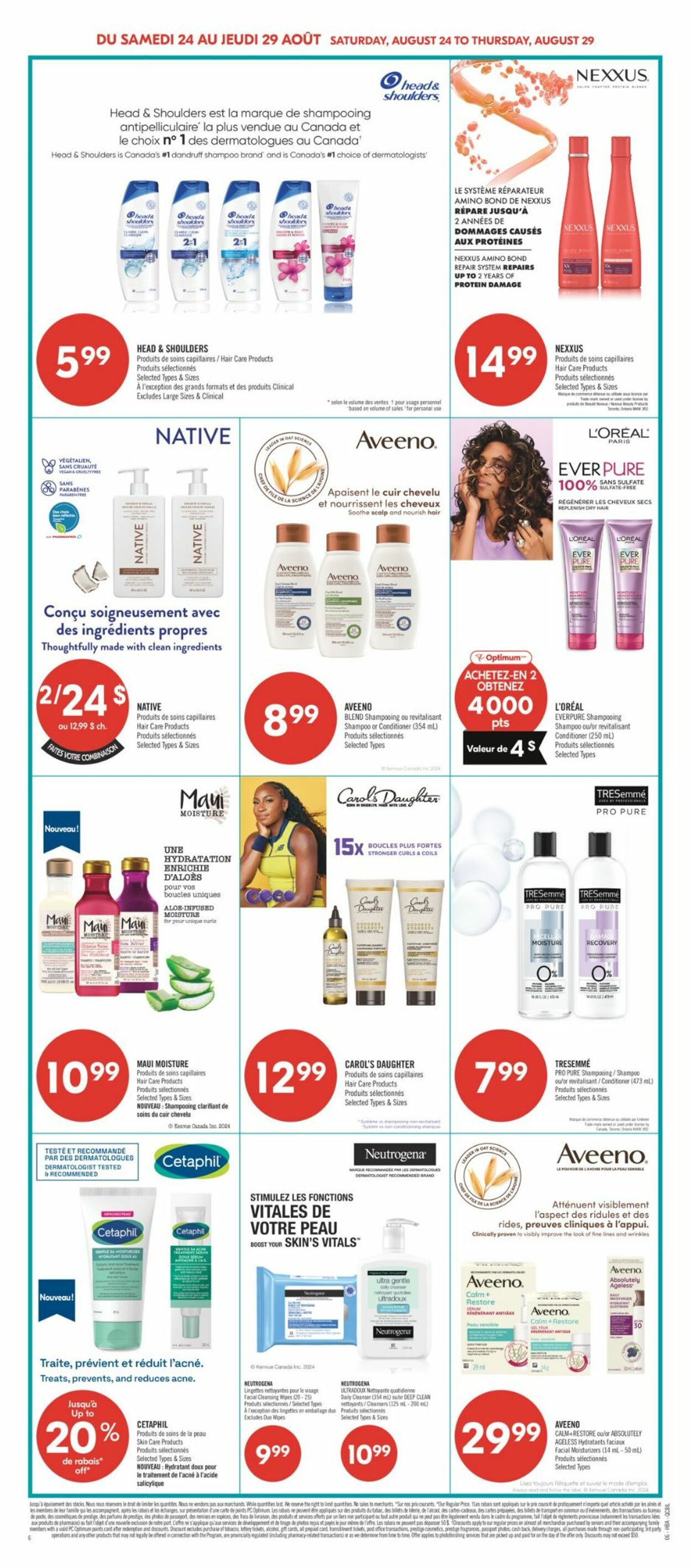 Flyer Pharmaprix 24.08.2024 - 29.08.2024