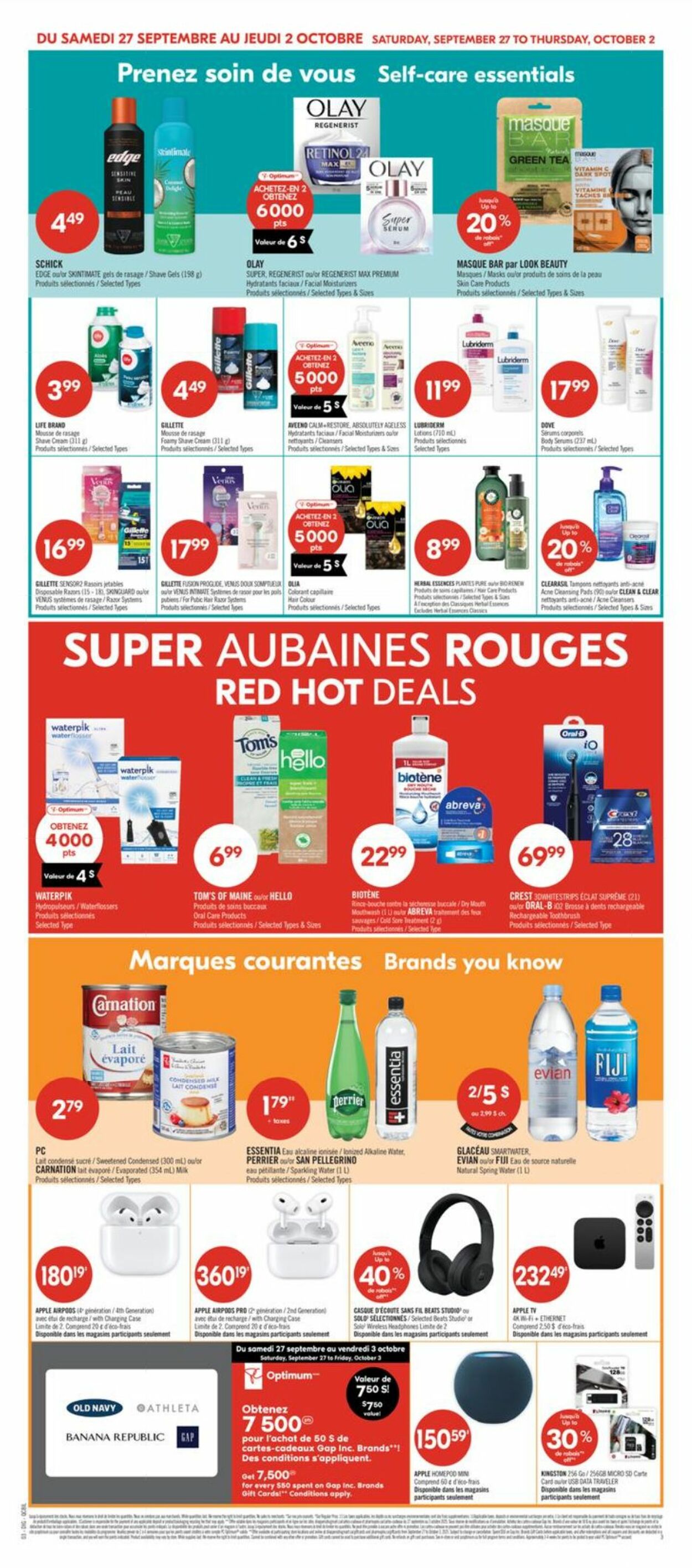 Flyer Pharmaprix 27.09.2025 - 02.10.2025