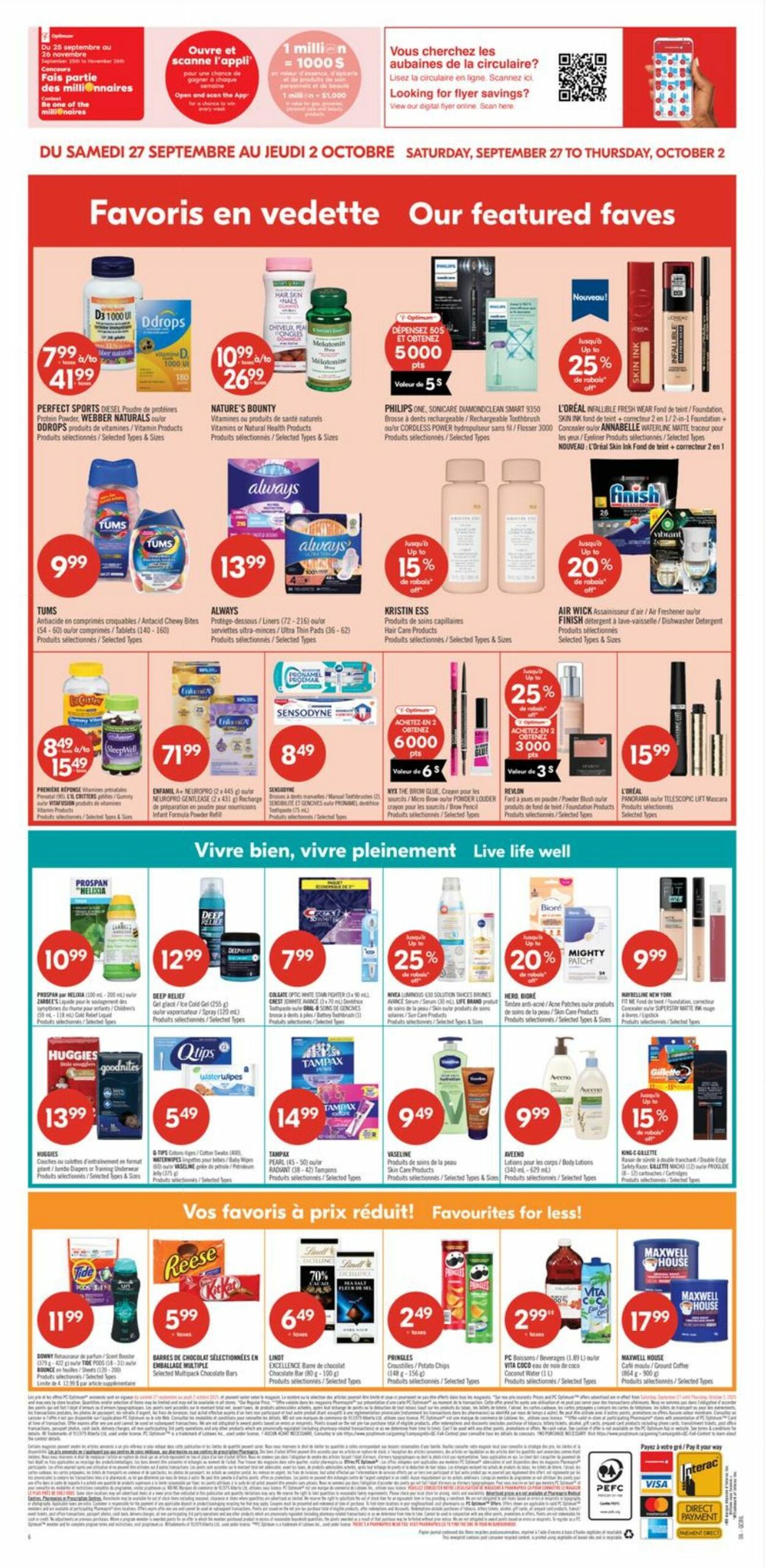 Flyer Pharmaprix 27.09.2025 - 02.10.2025