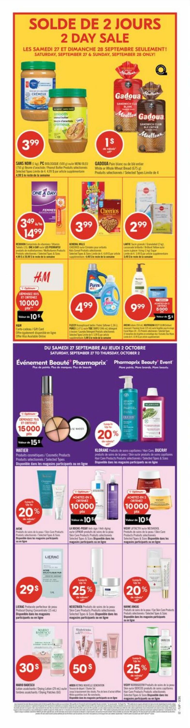 Flyer Pharmaprix 27.09.2025 - 02.10.2025