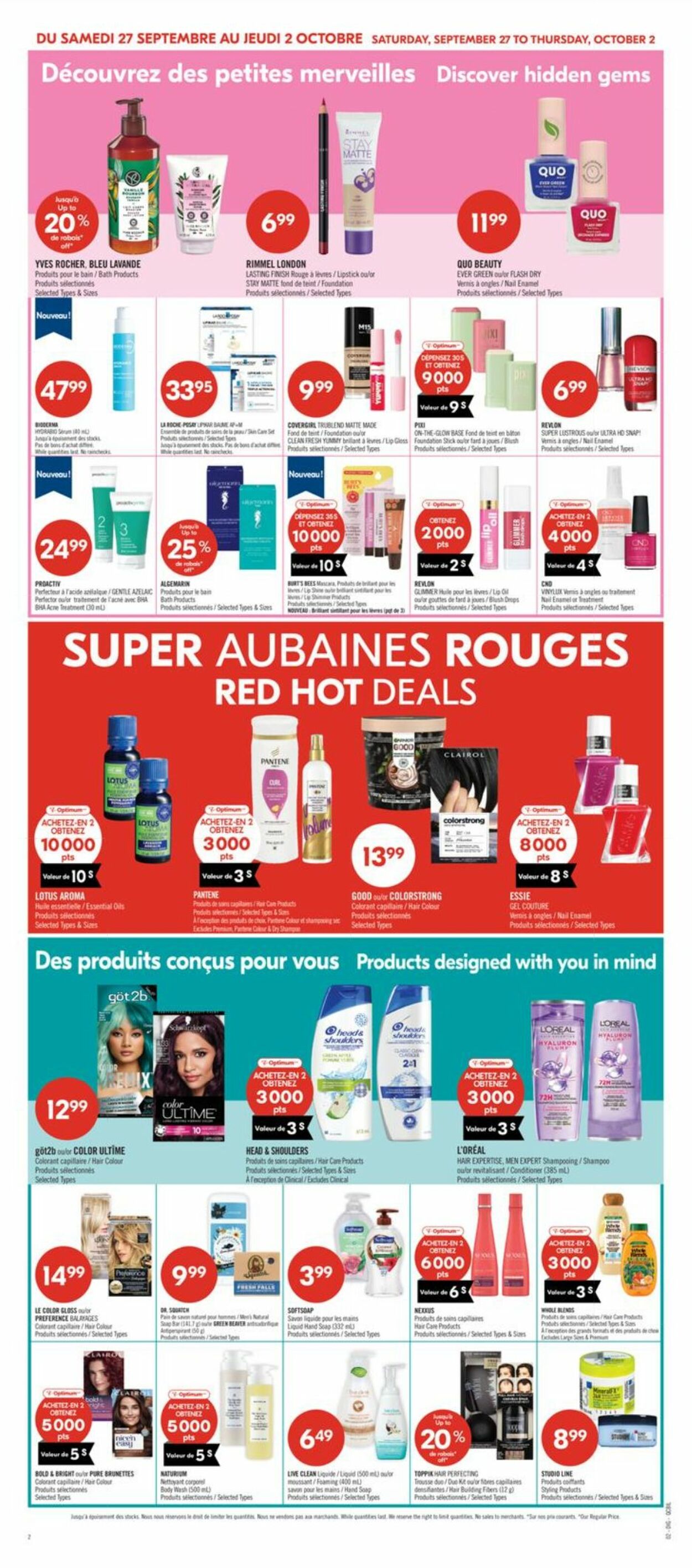 Flyer Pharmaprix 27.09.2025 - 02.10.2025