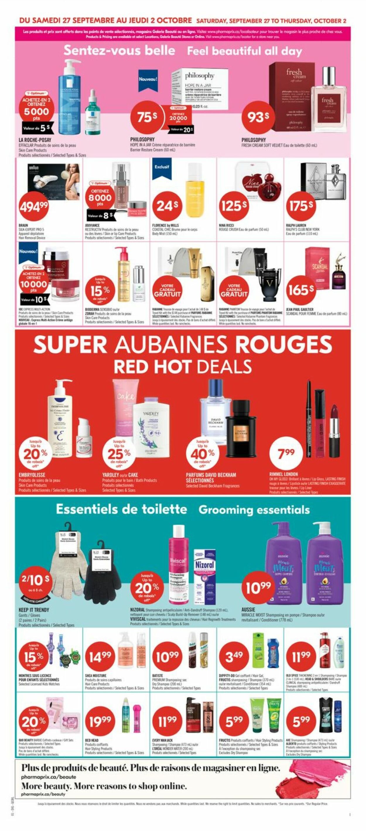 Flyer Pharmaprix 27.09.2025 - 02.10.2025