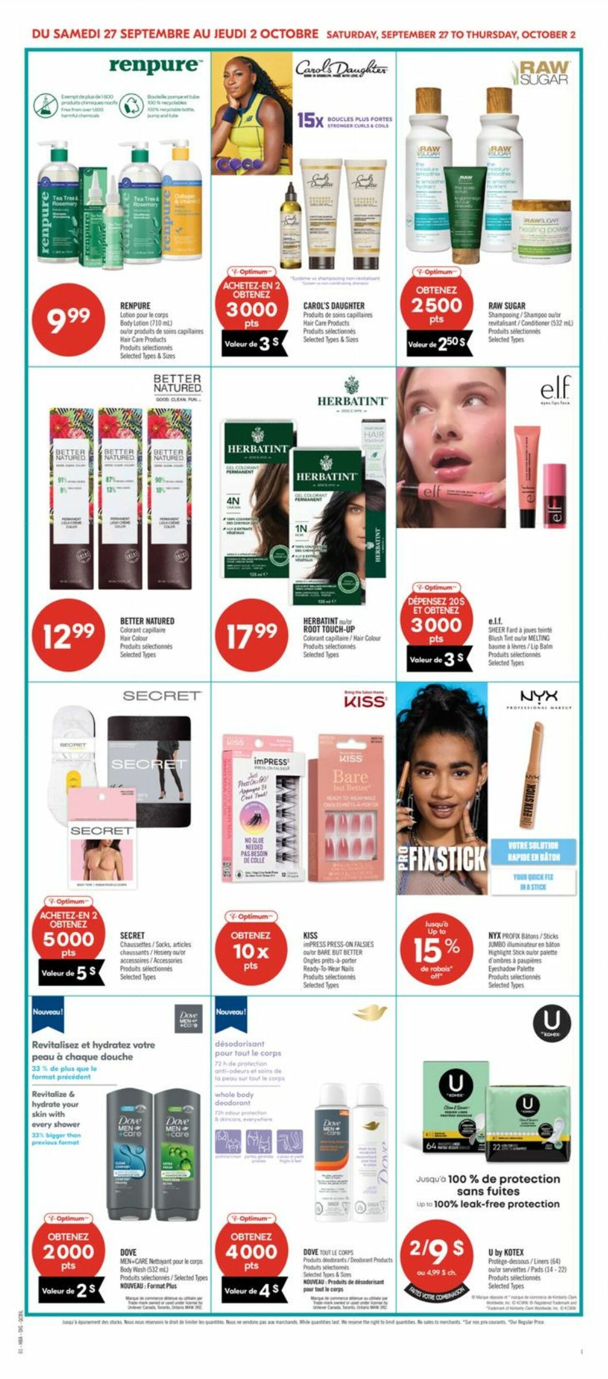 Flyer Pharmaprix 27.09.2025 - 02.10.2025