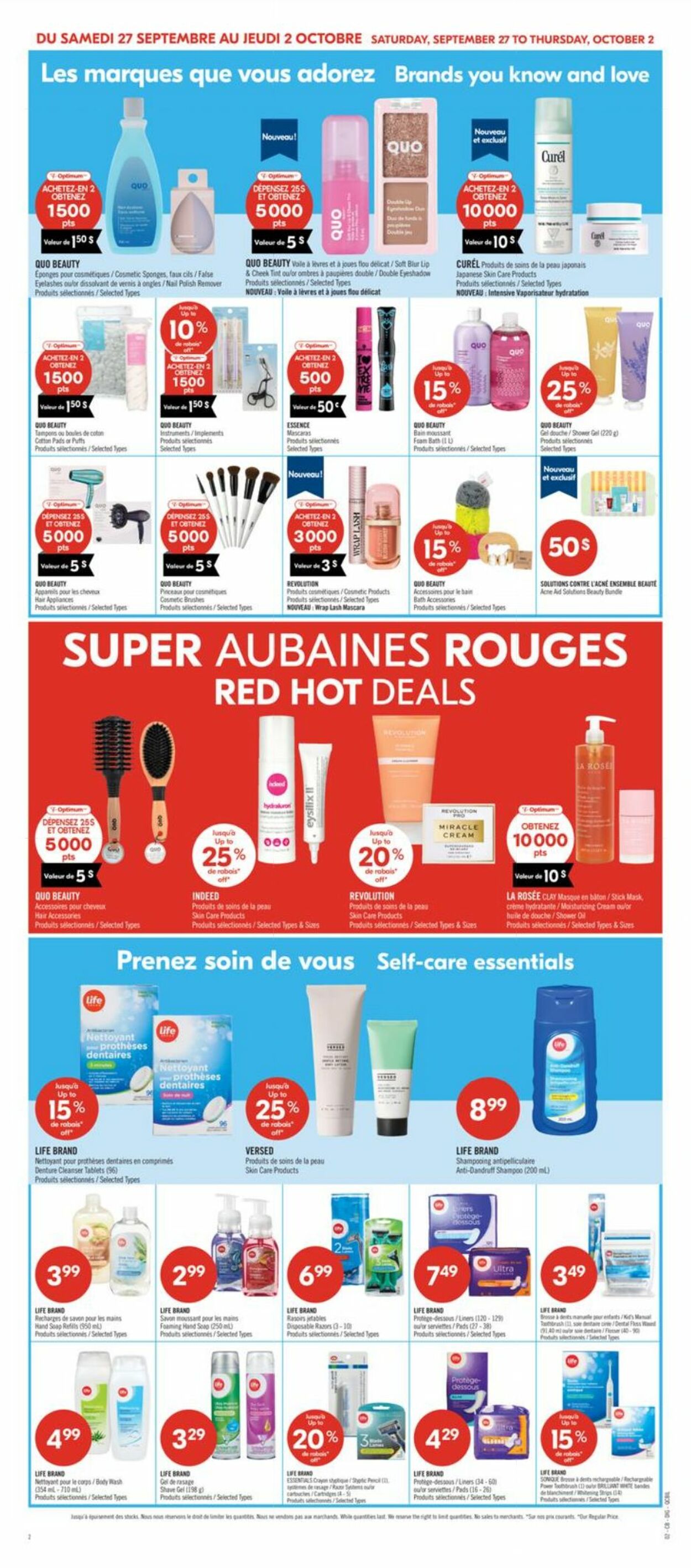 Flyer Pharmaprix 27.09.2025 - 02.10.2025