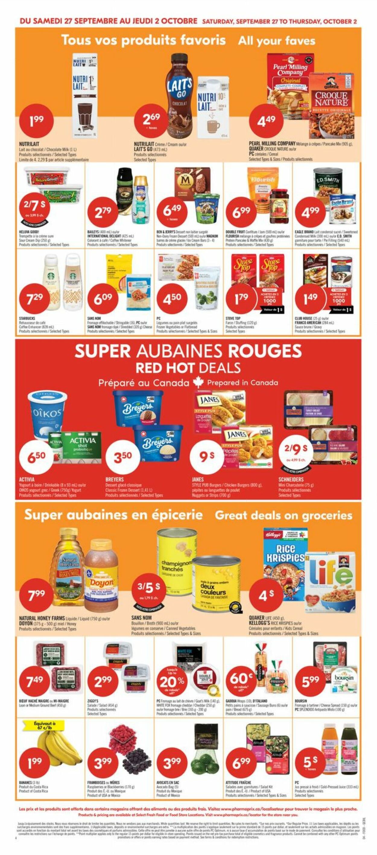 Flyer Pharmaprix 27.09.2025 - 02.10.2025