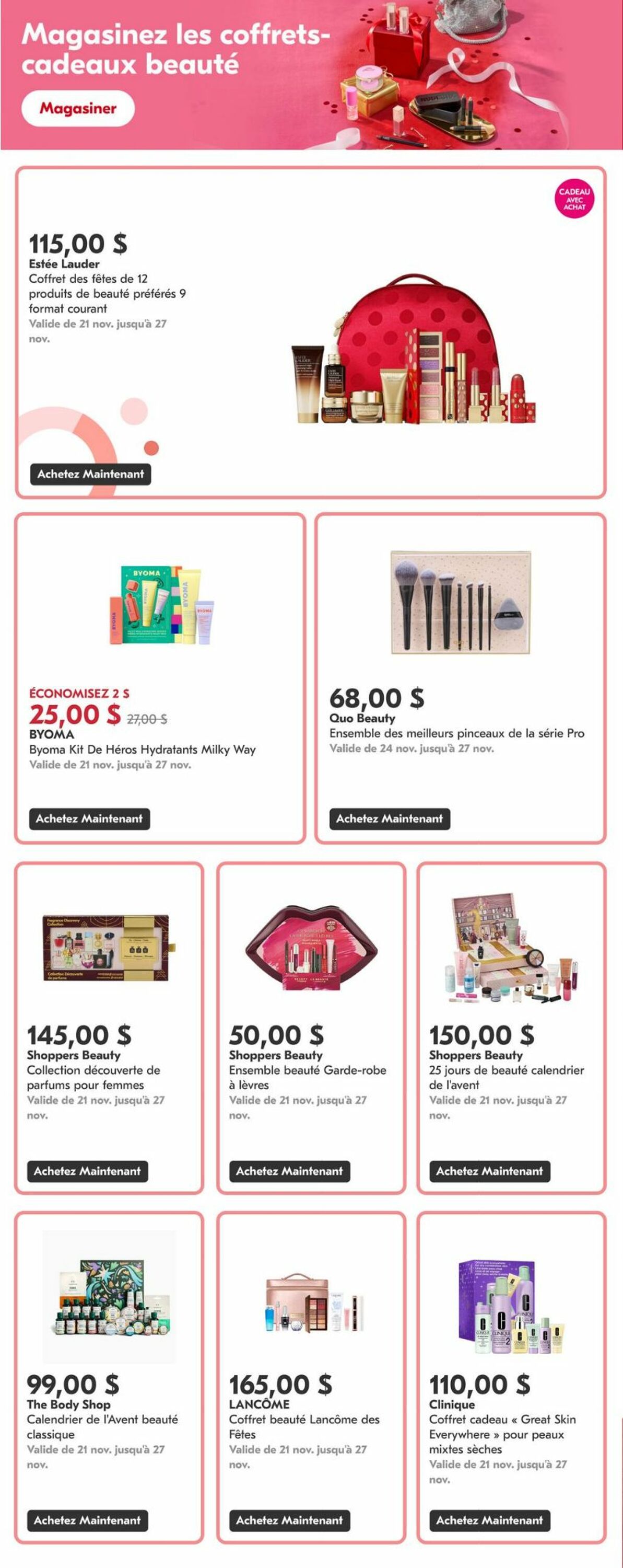 Flyer Pharmaprix 21.11.2025 - 26.11.2025