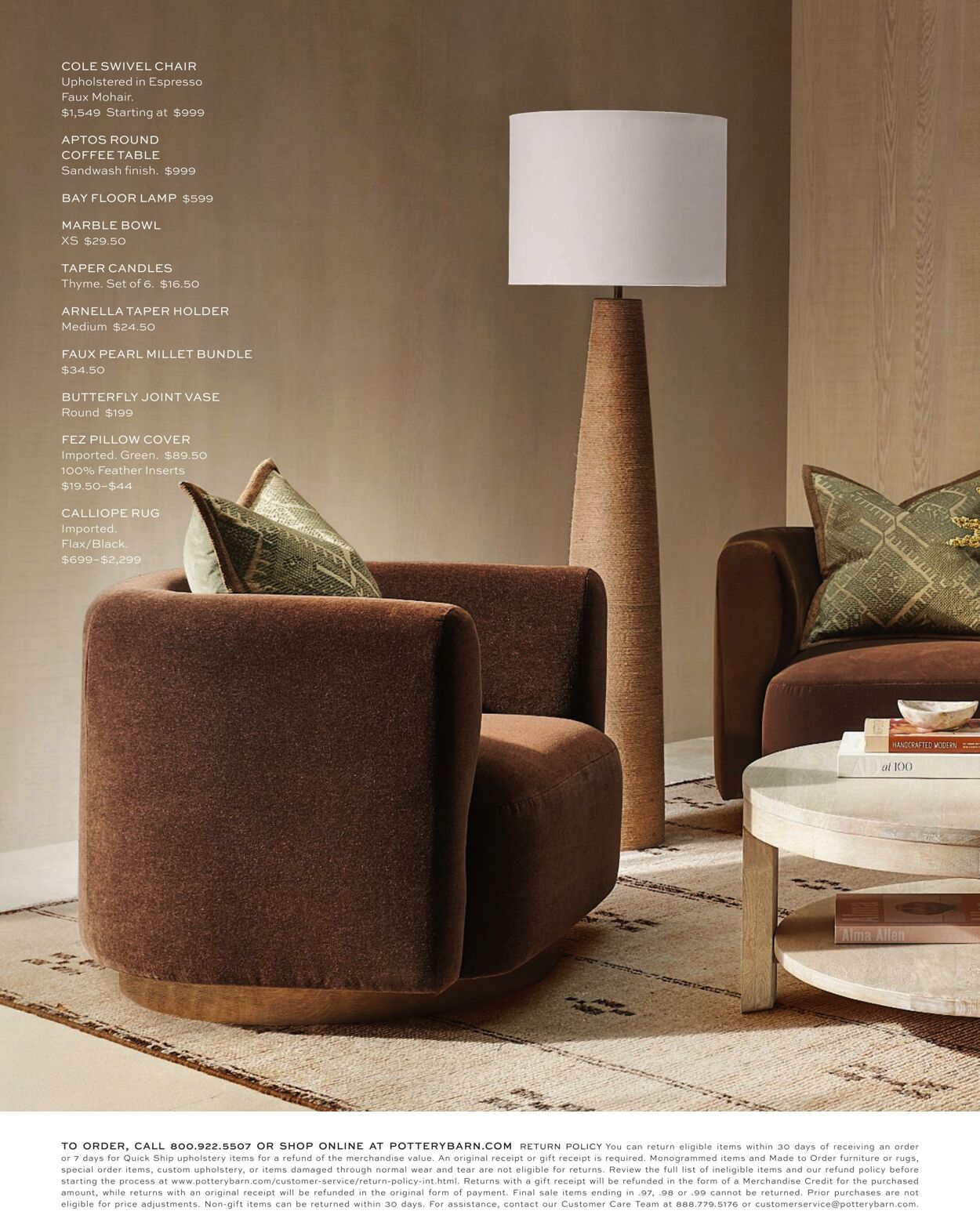 Flyer Pottery Barn 01.07.2025 - 01.10.2025