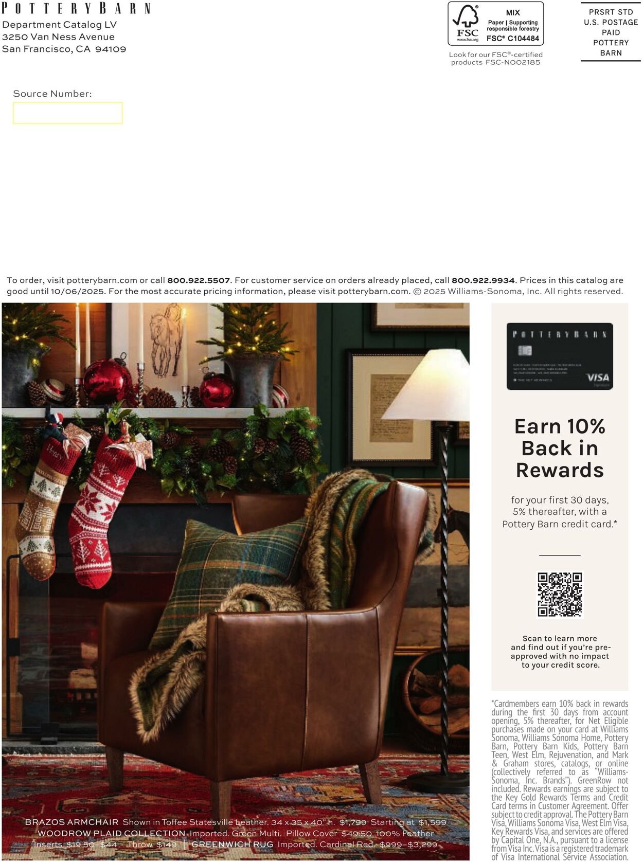Flyer Pottery Barn 09.09.2025 - 28.12.2025