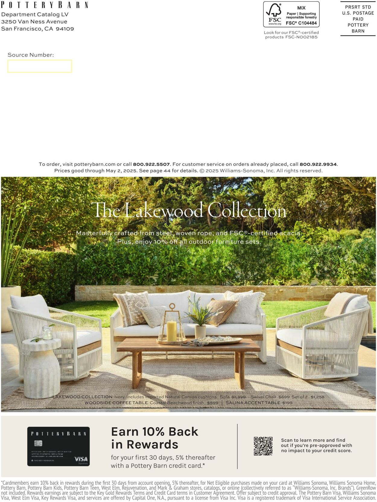 Flyer Pottery Barn 16.04.2025 - 16.08.2025