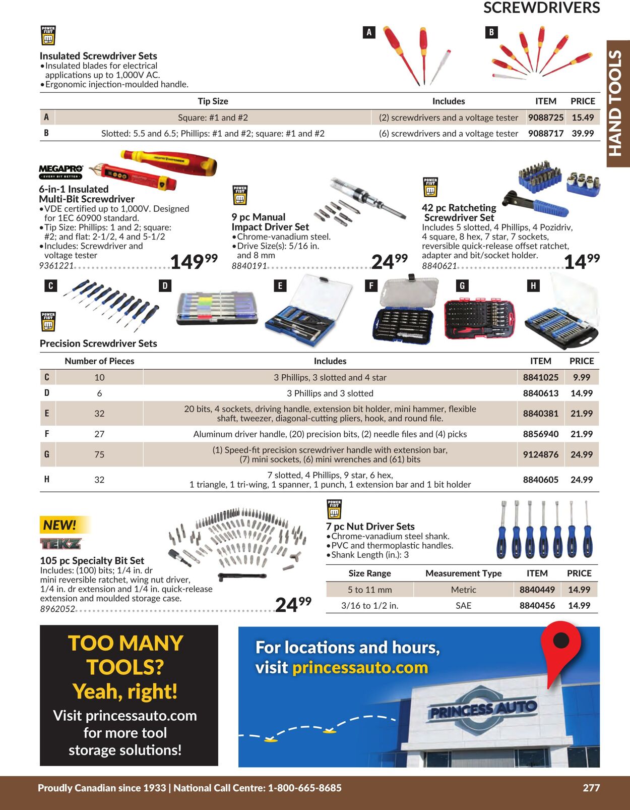 Flyer Princess Auto 18.04.2025 - 18.09.2025