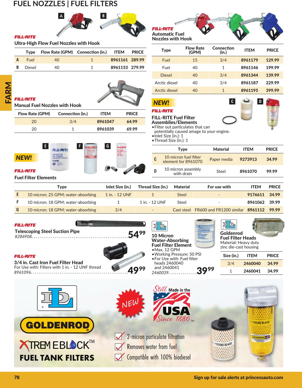 Flyer Princess Auto 18.04.2025 - 18.09.2025