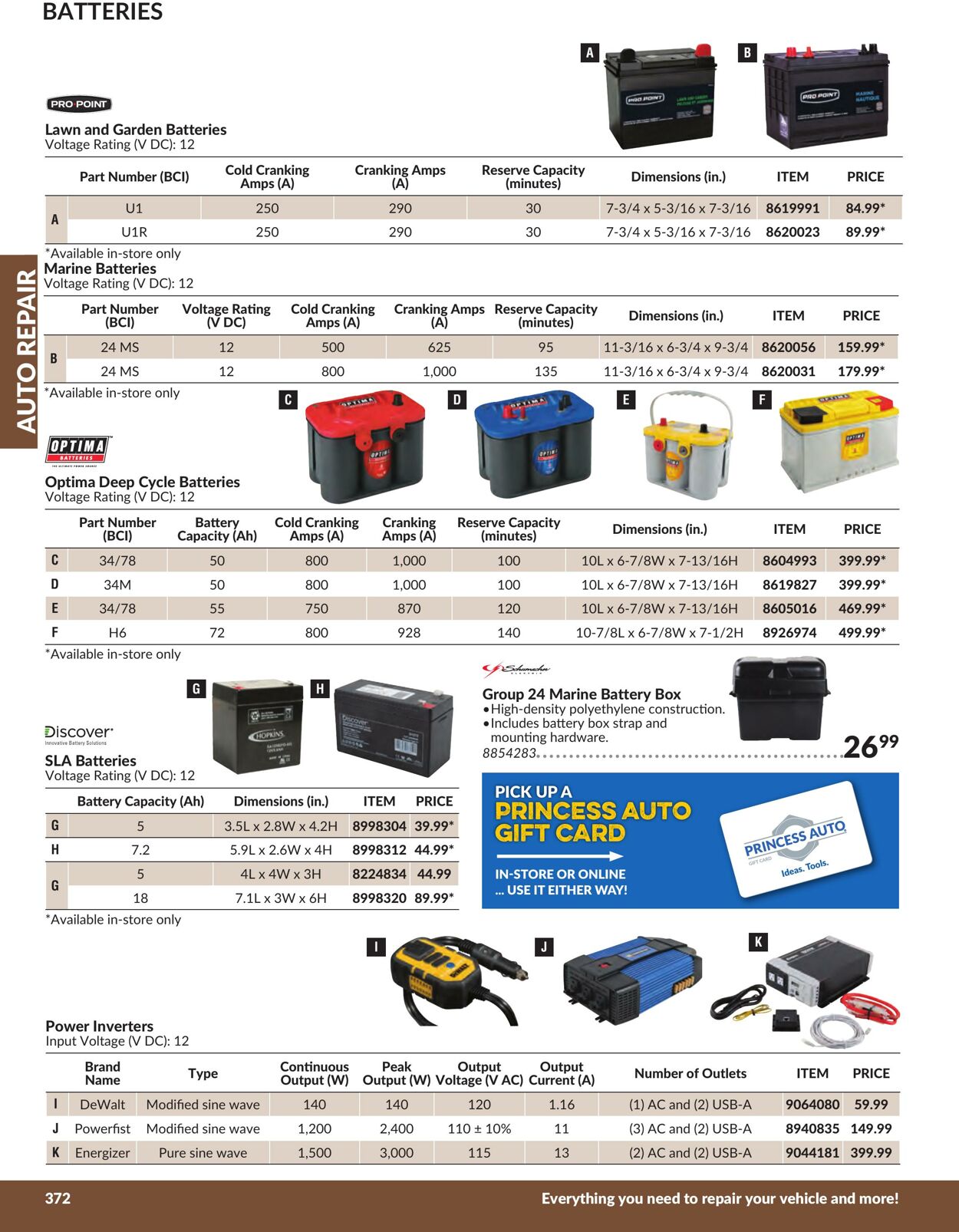 Flyer Princess Auto 18.04.2025 - 18.09.2025