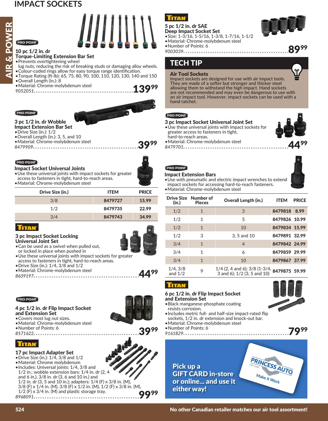 Flyer Princess Auto 18.04.2025 - 18.09.2025